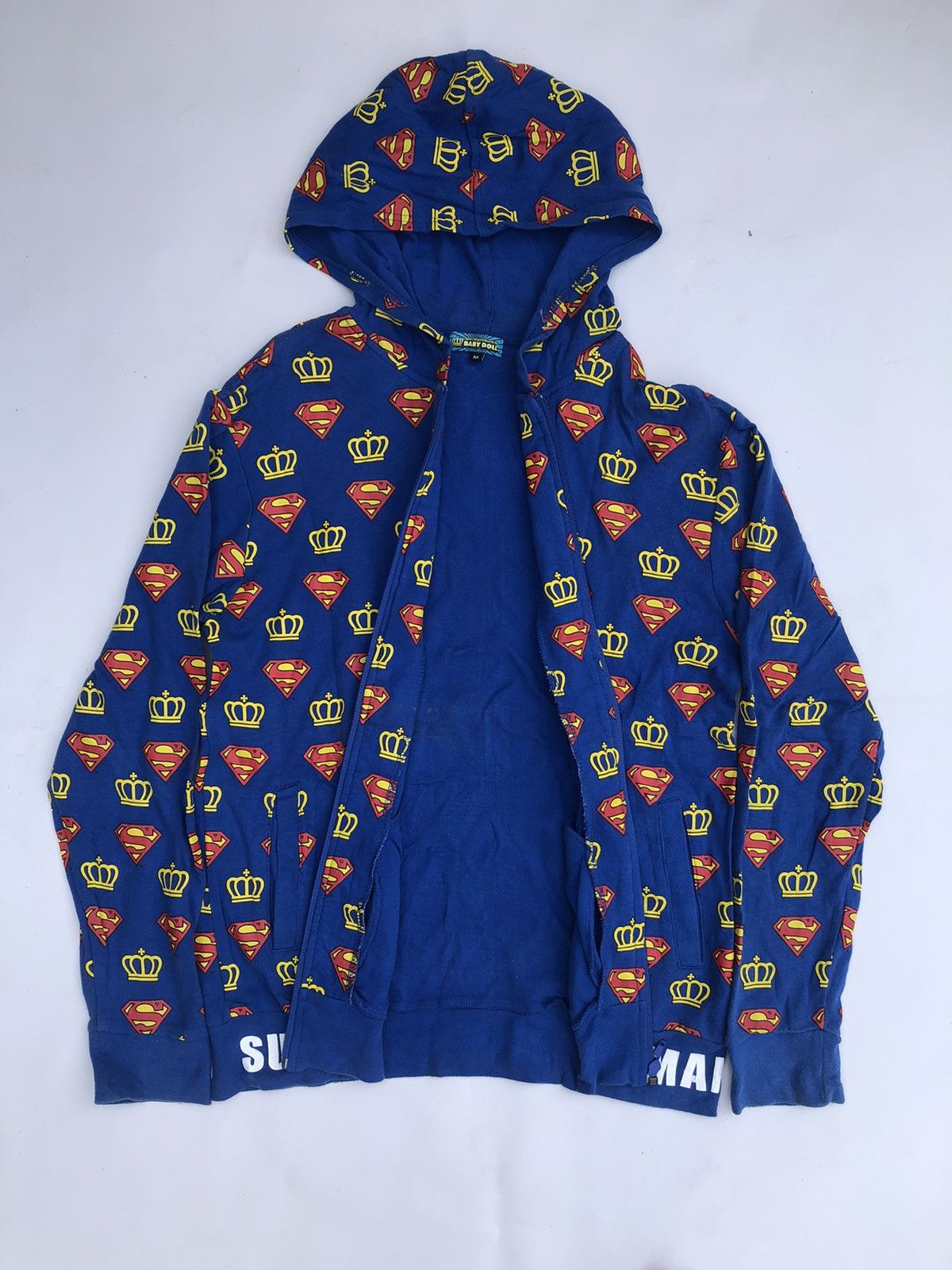 If Six Was Nine Japan Gothic Poem Baby Doll X Superman Zip Hodie Ifsix Style Size US M / EU 48-50 / 2 - 3 Thumbnail