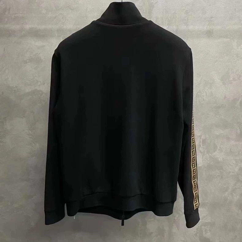 Fendi Fendi Black Logo School Jacket Size US L / EU 52-54 / 3 - 2 Thumbnail