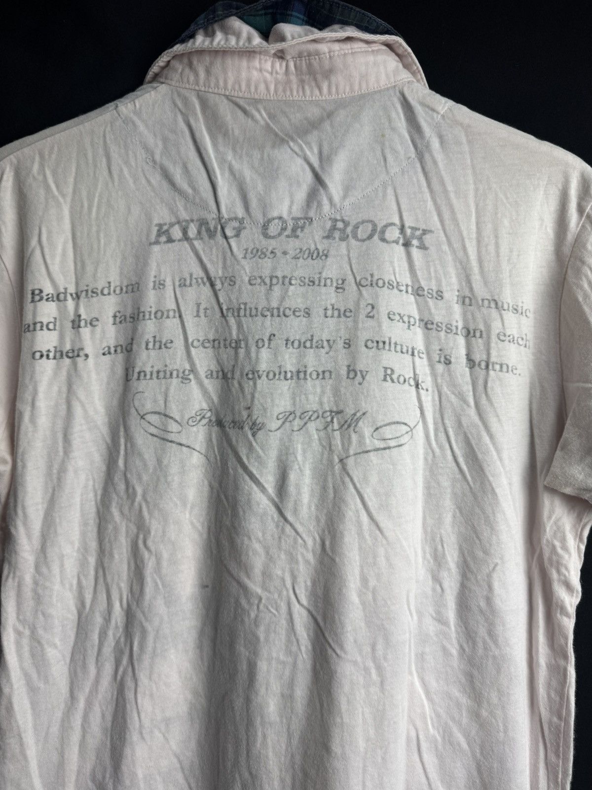 Japanese Brand × PPFM PPFM King Of Rock Double Layers Tees Size US M / EU 48-50 / 2 - 5 Thumbnail
