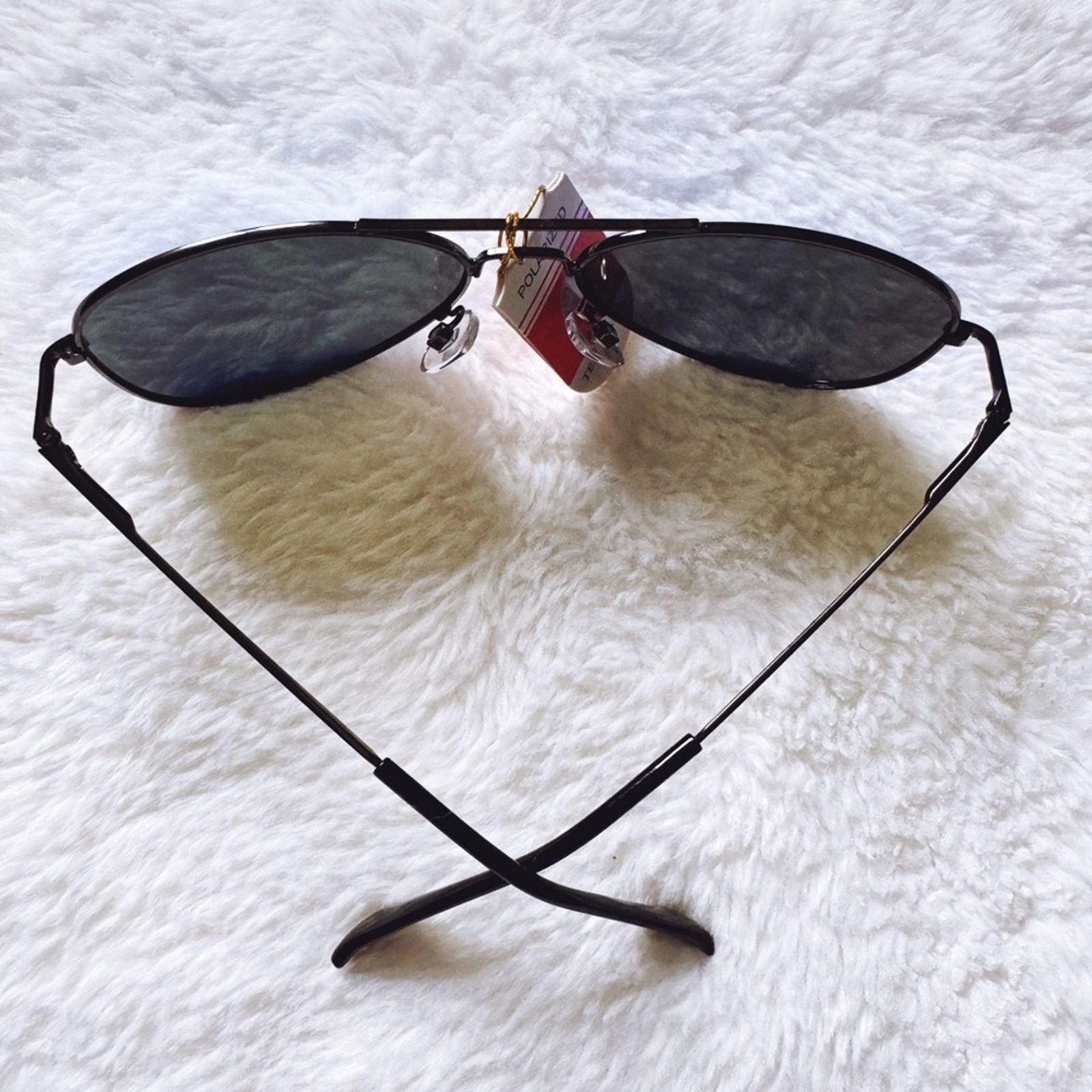 Other Zane Black w/ Blue Lense Polarized Mirrored Sunglasses Size ONE SIZE - 13 Thumbnail