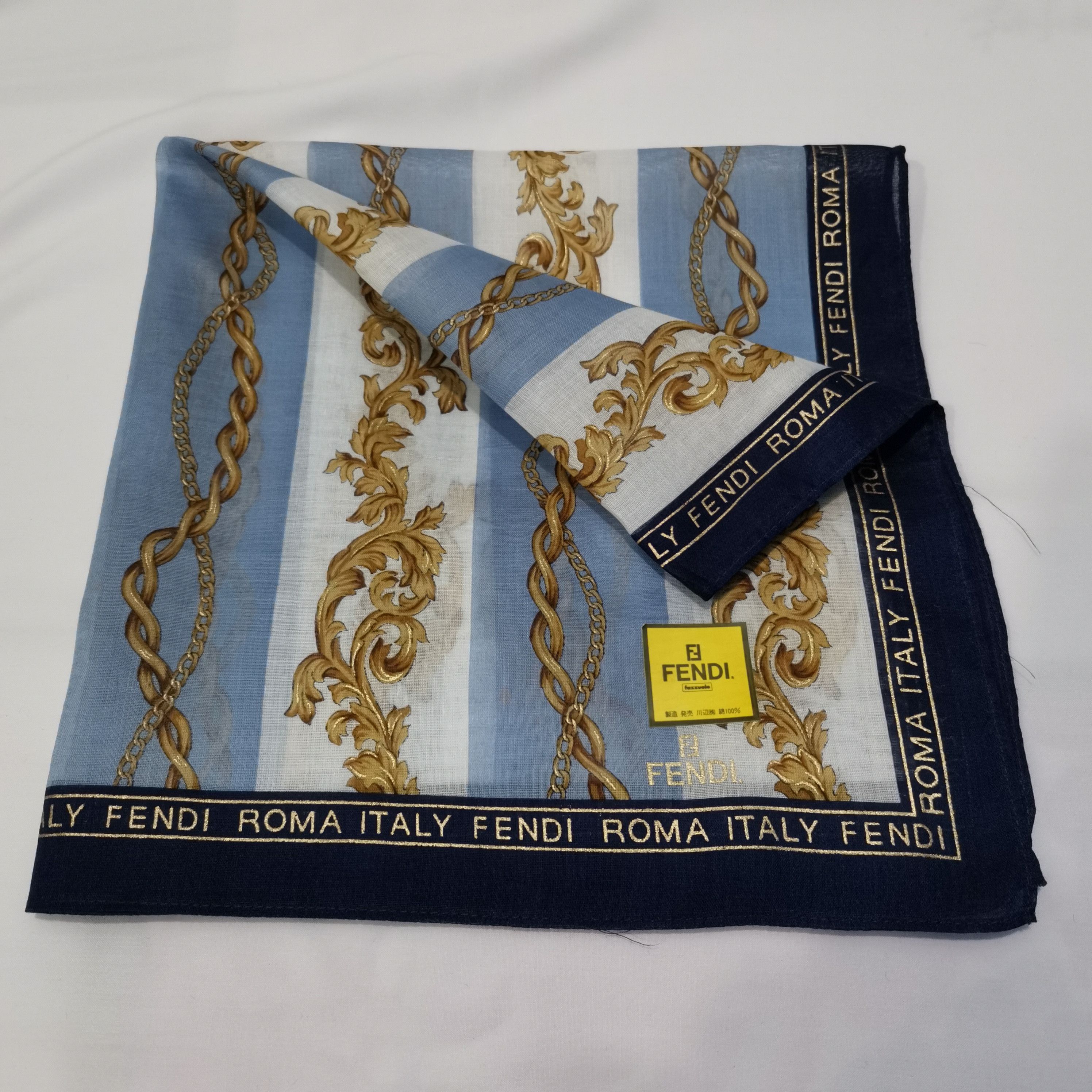 Fendi FENDI HANDKERCHIEF/ BANDANA/ SCARF Size ONE SIZE - 1 Thumbnail