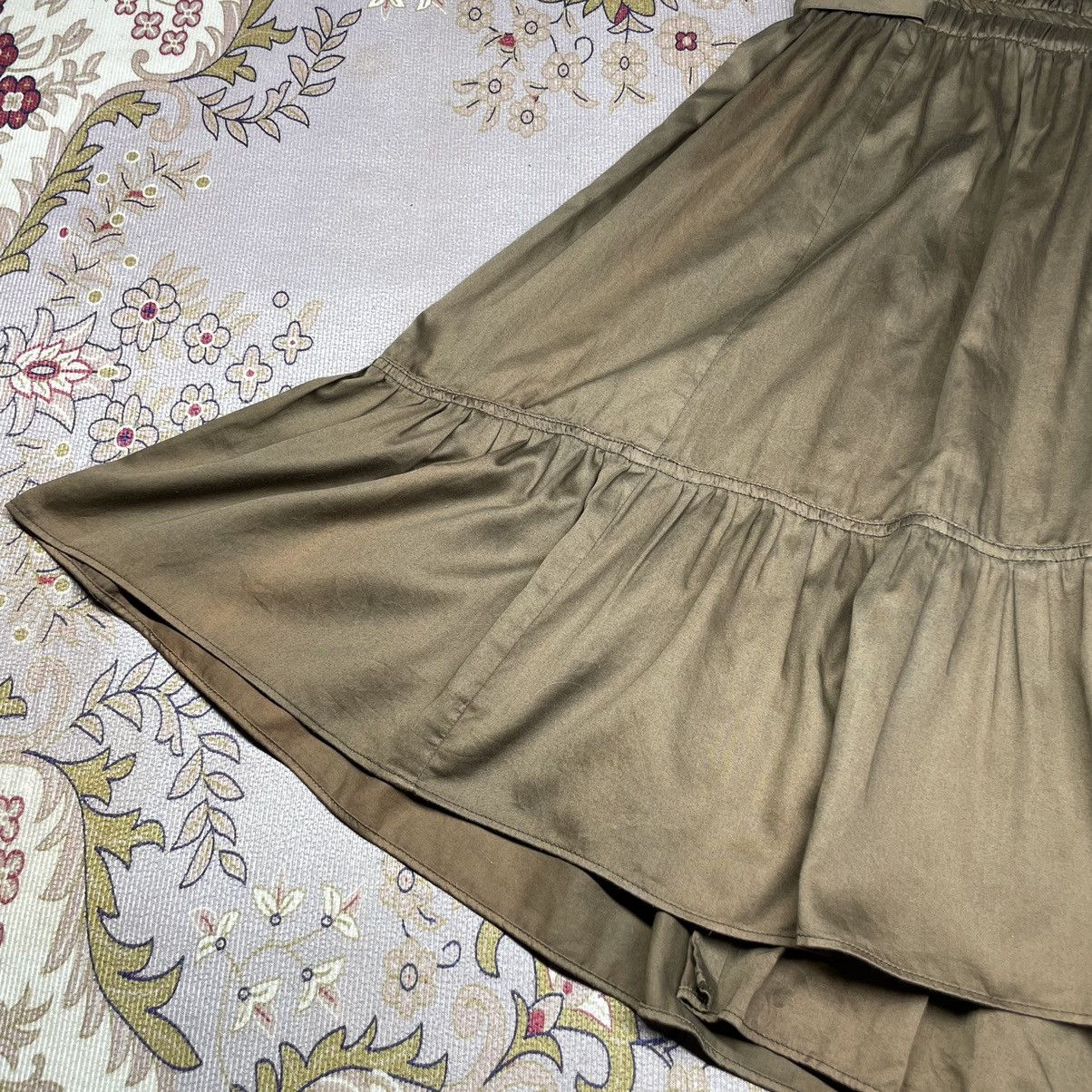 Issey Miyake A18 Zucca By Issey Miyake Maxi Skirt Size 27" / US 4 / IT 40 - 10 Thumbnail