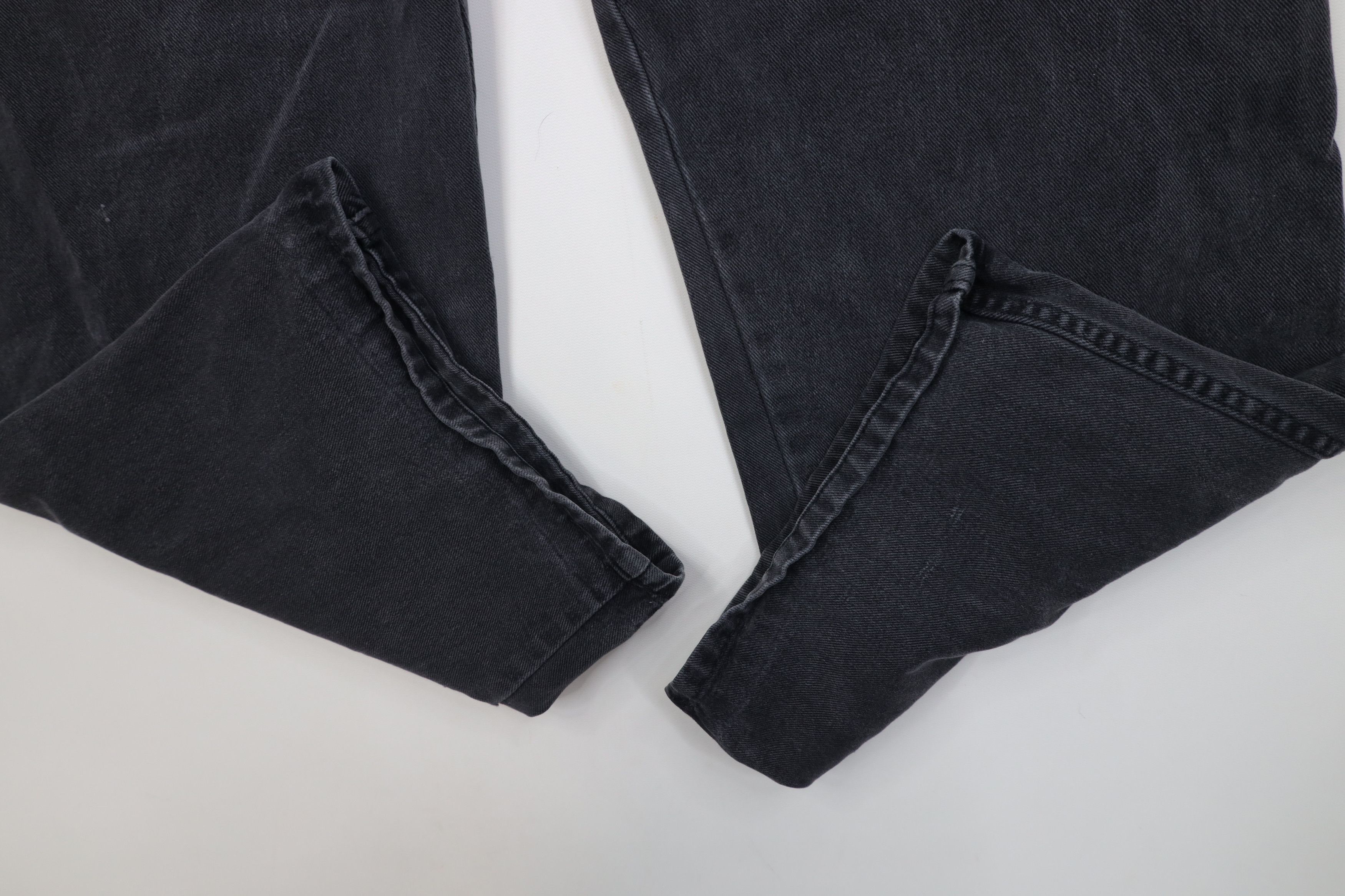 Vintage Vintage 90s Streetwear Baggy Wide Leg Dungaree Denim Jeans Size US 42 / EU 58 - 5 Thumbnail
