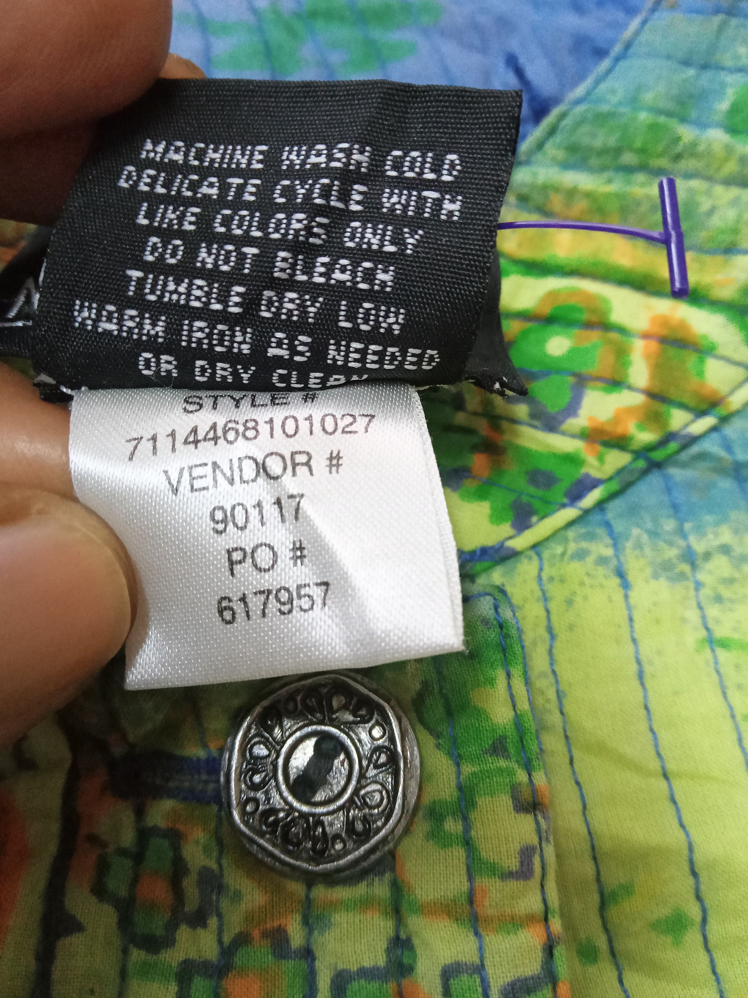 Other Vintage Multiples Art Design Rare Jacket Size US S / EU 44-46 / 1 - 4 Thumbnail
