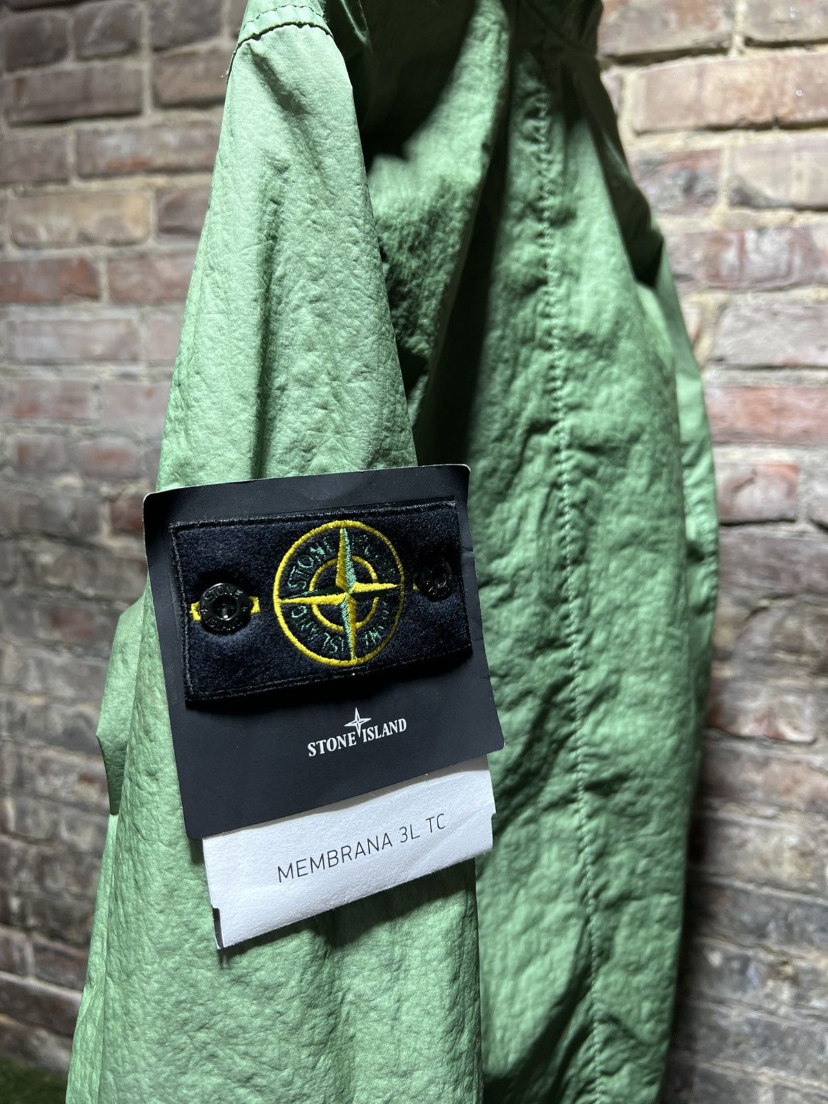 Stone Island Stone Island Waxed Marina Jacket Size US L / EU 52-54 / 3 - 3 Thumbnail