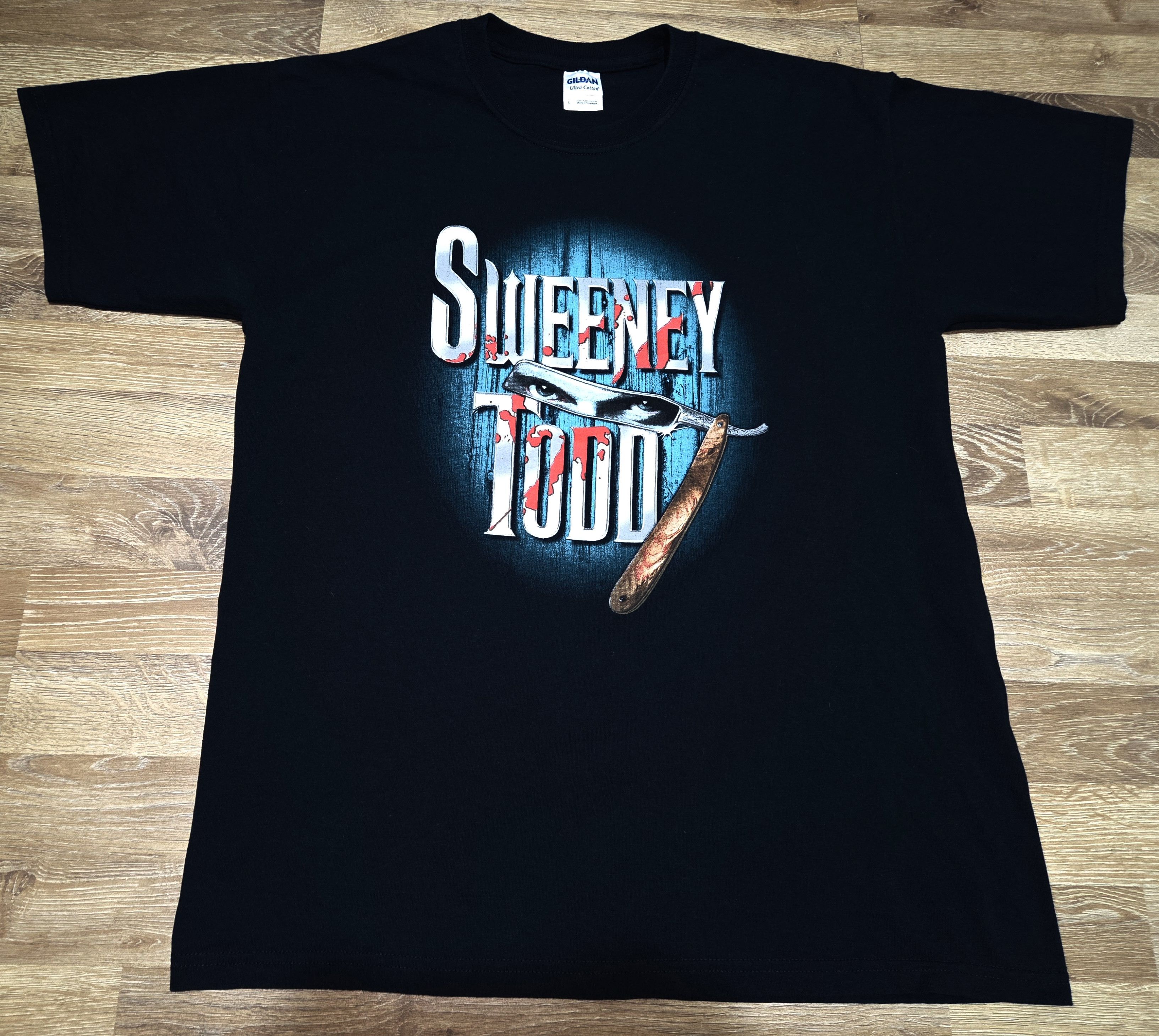 Vintage Vintage y2k Sweeney Todd Film Promo Movie T Shirt Johny Depp Size US L / EU 52-54 / 3 - 1 Thumbnail