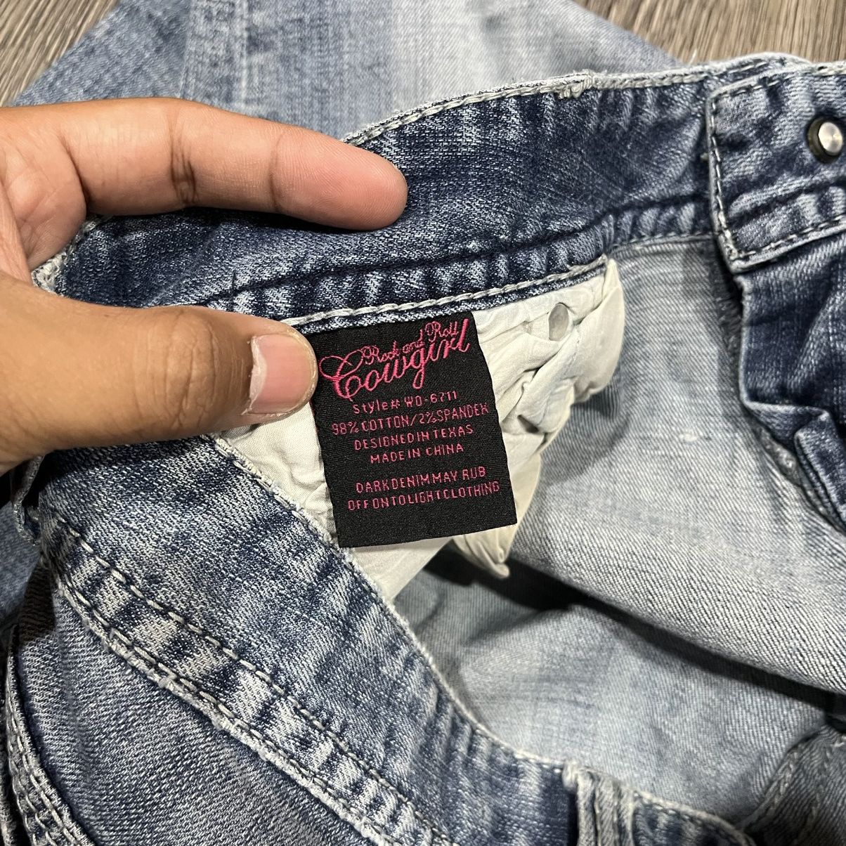 14th Addiction 2000s Style Love Rise Flared Denim Pant Lgb Style Ifsix Size US 34 / EU 50 - 12 Thumbnail
