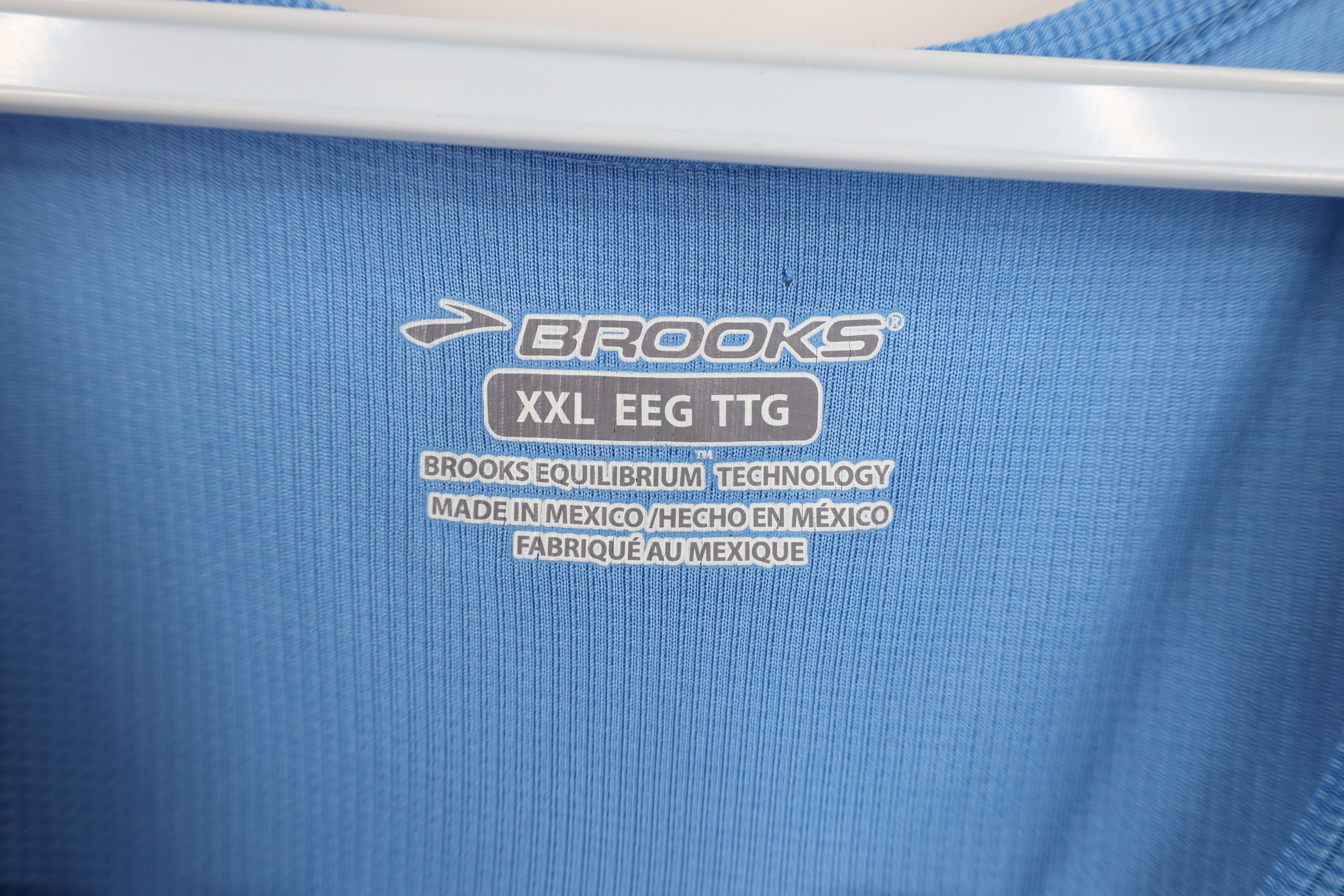 Brooks Vintage Y2K Brooks Running Singlet Jersey T-Shirt Blue Size US XXL / EU 58 / 5 - 7 Thumbnail