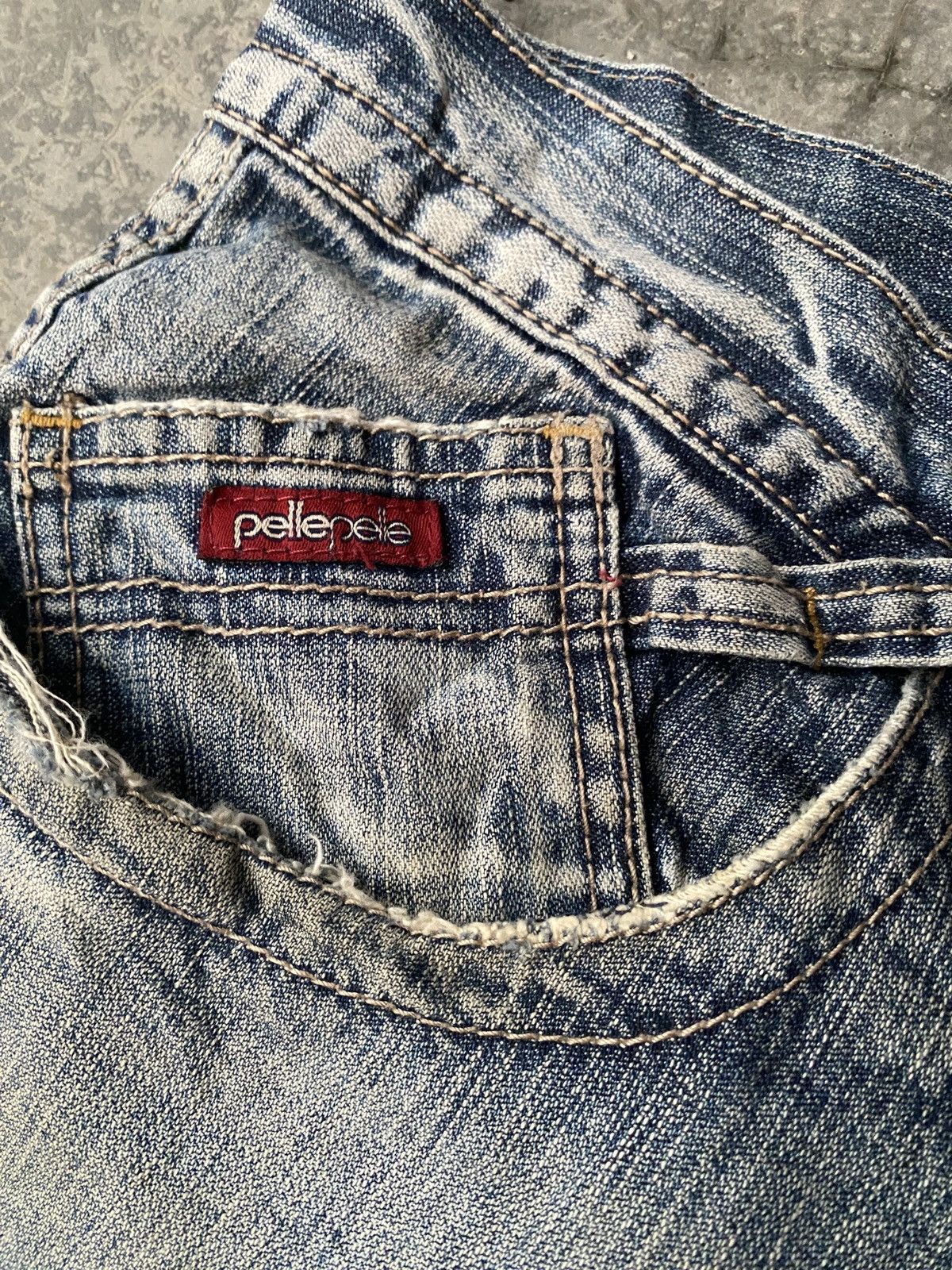 If Six Was Nine × Pelle Pelle pelle pelle loose cut denim Size US 38 / EU 54 - 6 Thumbnail