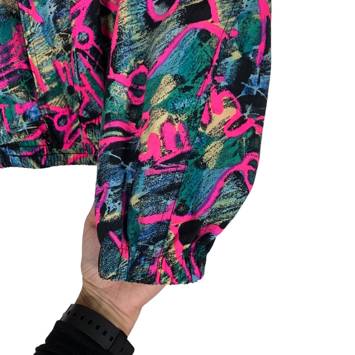 Japanese Brand CENTER CLEASE Colorful Zipper Hoodie Jacket #0510-C23 Size US M / EU 48-50 / 2 - 12 Thumbnail