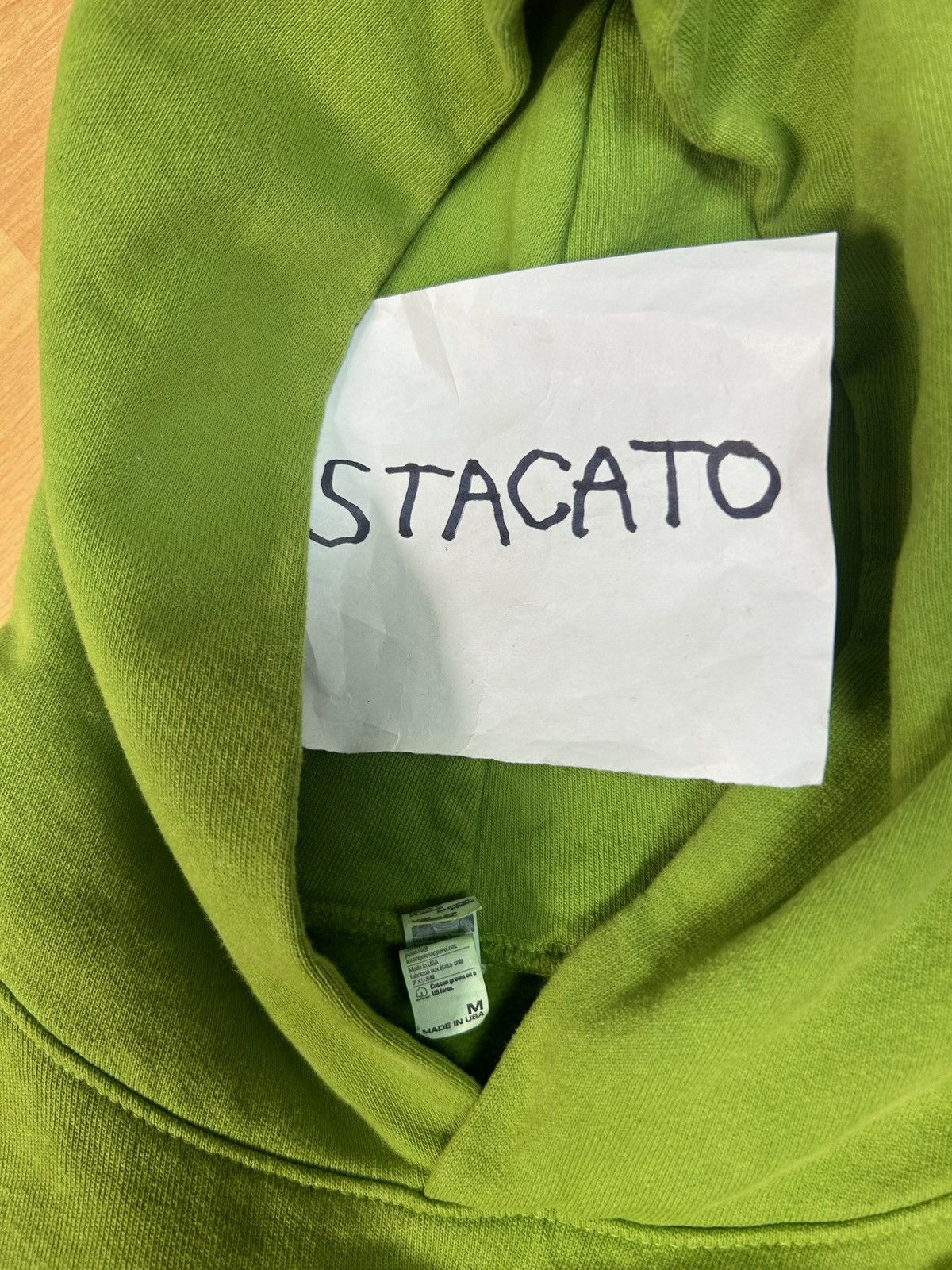 American Apparel × Vintage American Apparel Blank Hoodie Green Size US M / EU 48-50 / 2 - 2 Thumbnail