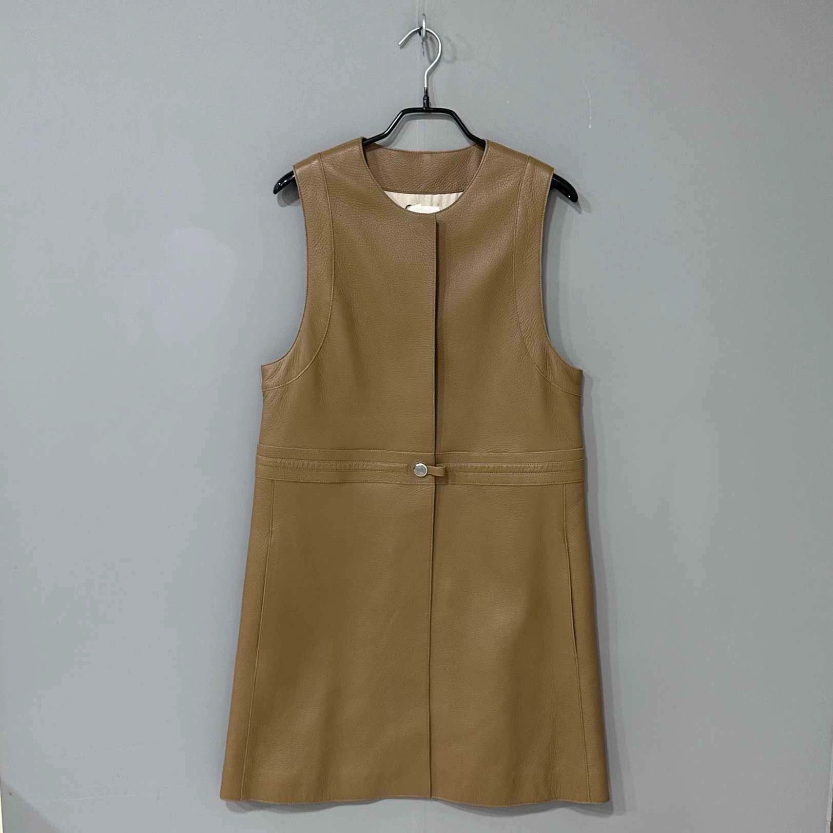 Hermes Hermes Deer Leather Long Vest - dmc Size US S / EU 44-46 / 1 - 1 Thumbnail