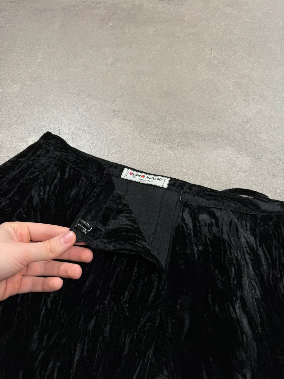 Saint Laurent Paris Saint Laurent skirt by Tom Ford vintage luxury archive 1999s Size 32" / US 10 / IT 46 - 4 Thumbnail