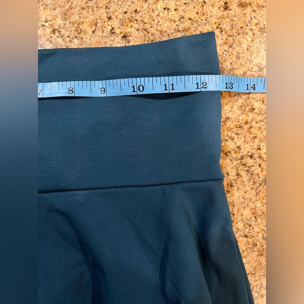 Other Aleeza Paris Diego Azure Blue Skater Skirt Stretch Waist Si Size 27" / US 4 / IT 40 - 3 Thumbnail