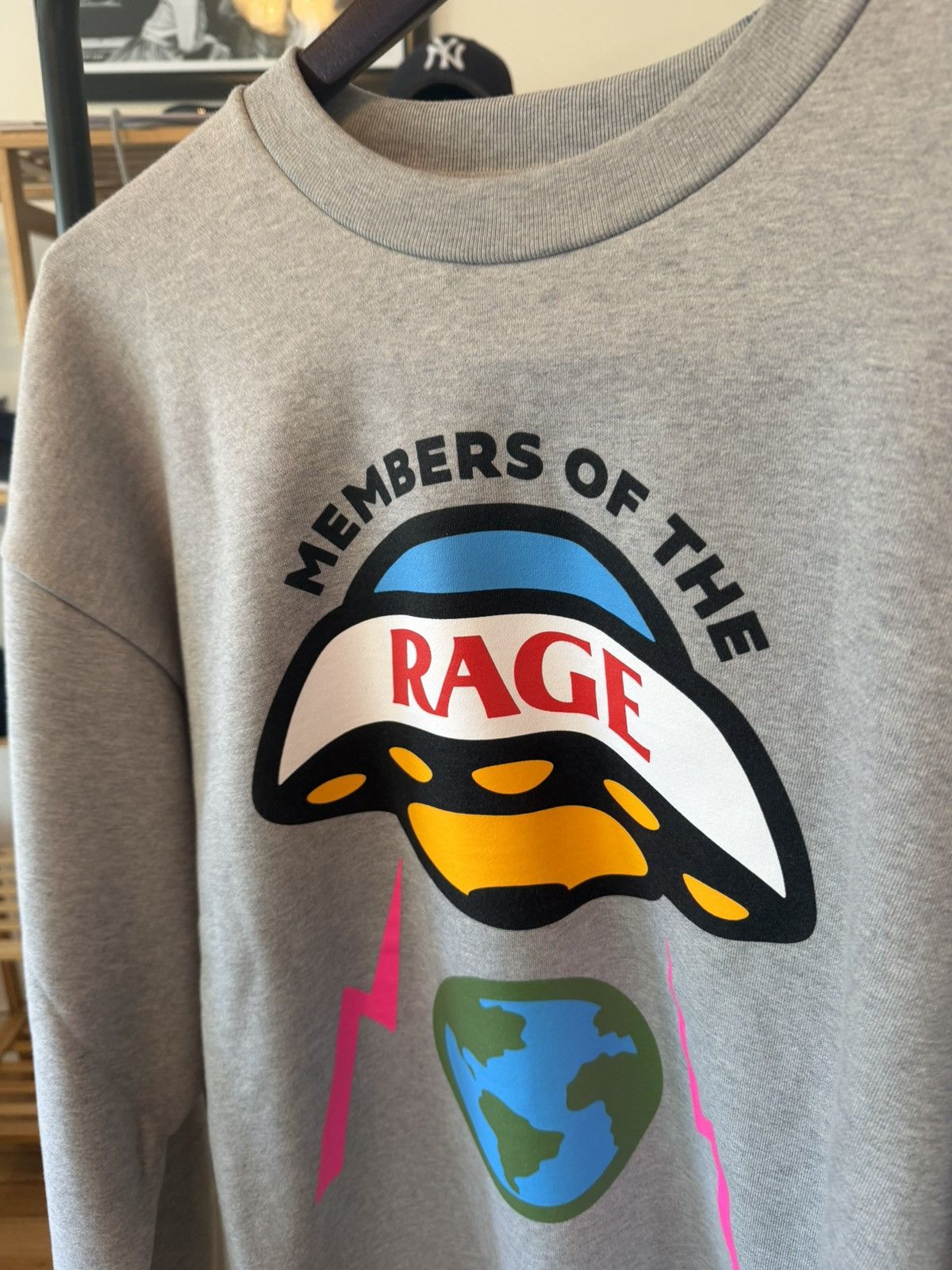 Kid Cudi Kid Cudi Member of the Rage sweatshirt Large Grey Brand New Size US L / EU 52-54 / 3 - 2 Thumbnail