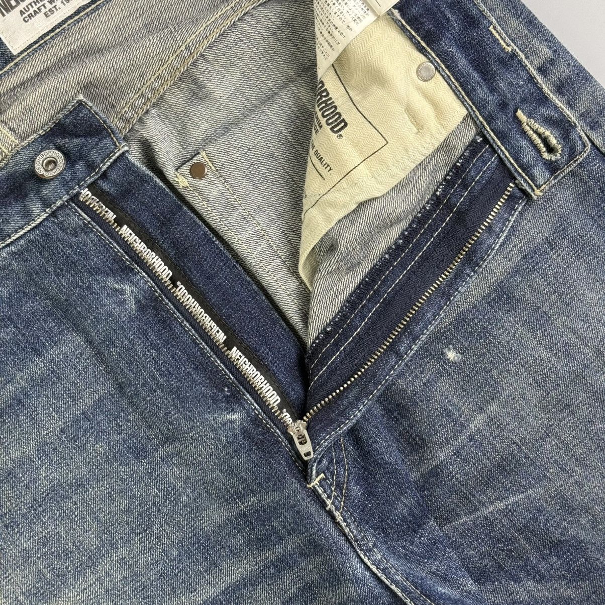 Neighborhood Neighborhood - A/W19 - Washed.dp Basic washed Denim Selvedge Size US 36 / EU 52 - 3 Thumbnail