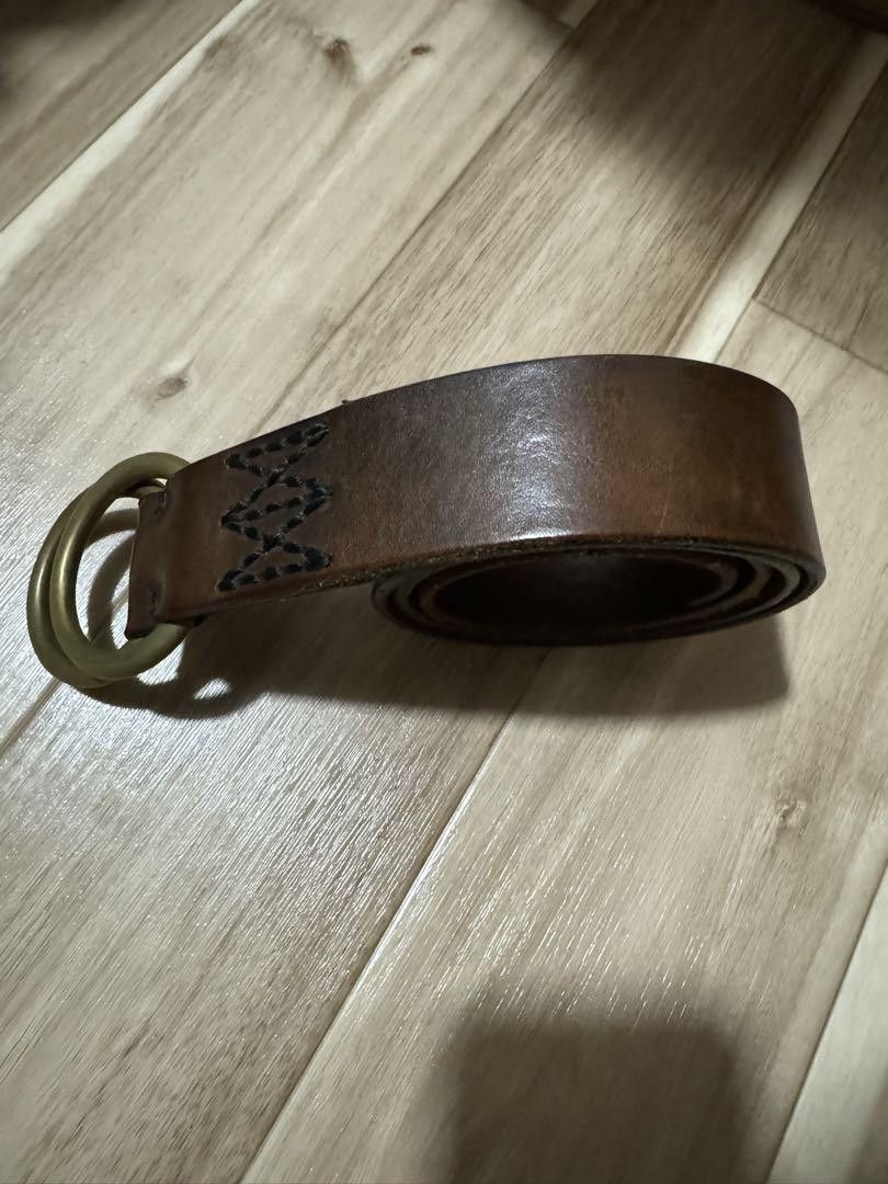 visvim double ring belt w32-