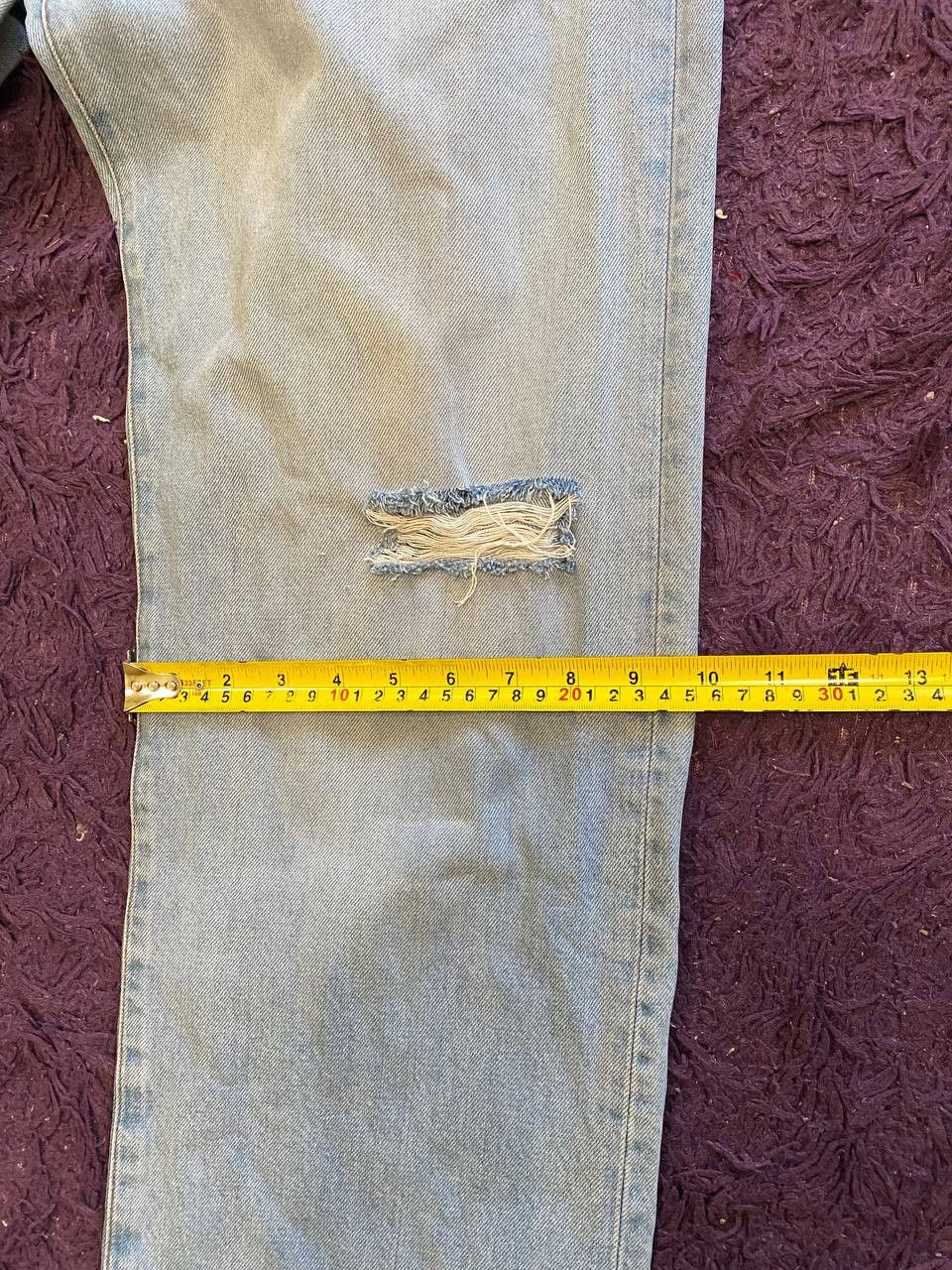 Diesel Vintage Y2K Diesel Industry Denim Distressed Jeans Size US 36 / EU 52 - 6 Thumbnail