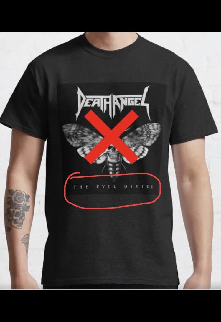 Alstyle 2016’ Death Angel Band Shirt Size US M / EU 48-50 / 2 - 8 Thumbnail
