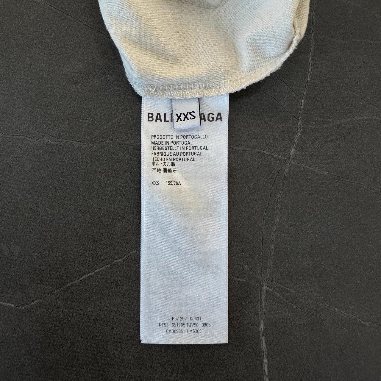 Balenciaga Balenciaga White Short Sleeve T-shirt XXS 95 Size US XXS / EU 40 - 6 Thumbnail