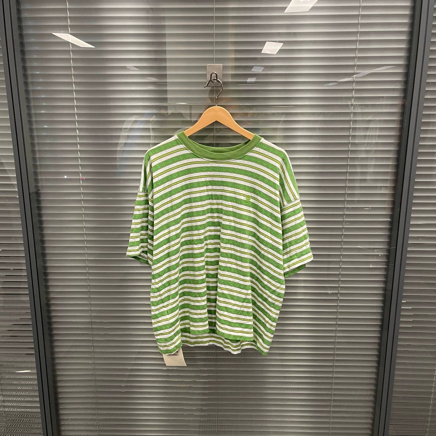 Chrome Hearts Chrome Hearts Green White Stripe Embroidered Sword SS M Size US M / EU 48-50 / 2 - 1 Thumbnail