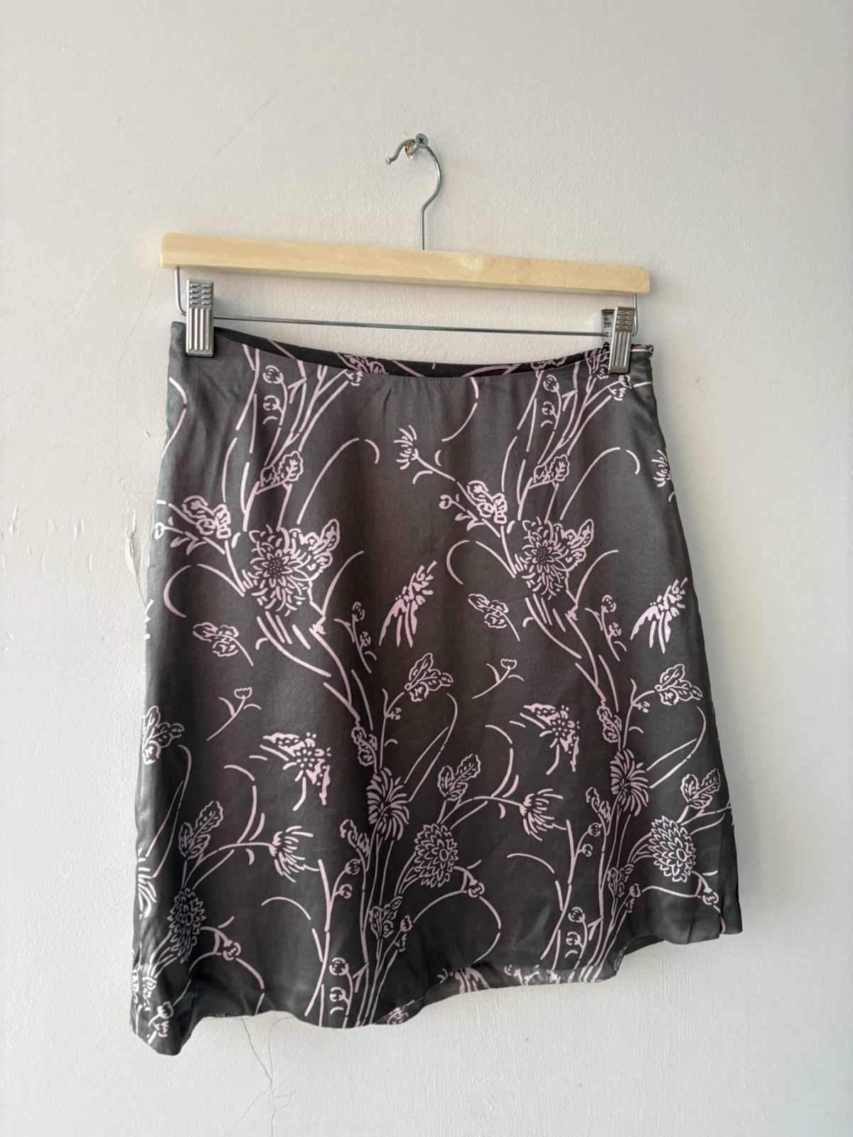 Vintage Network silk skirt Size 24" / US 00 / IT 34 - 5 Thumbnail