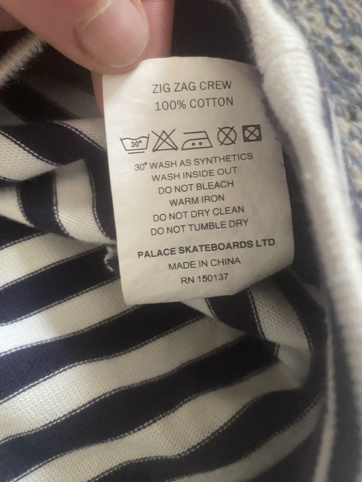 Palace Palace Zigzag 2019 Longsleeve Size US L / EU 52-54 / 3 - 4 Thumbnail