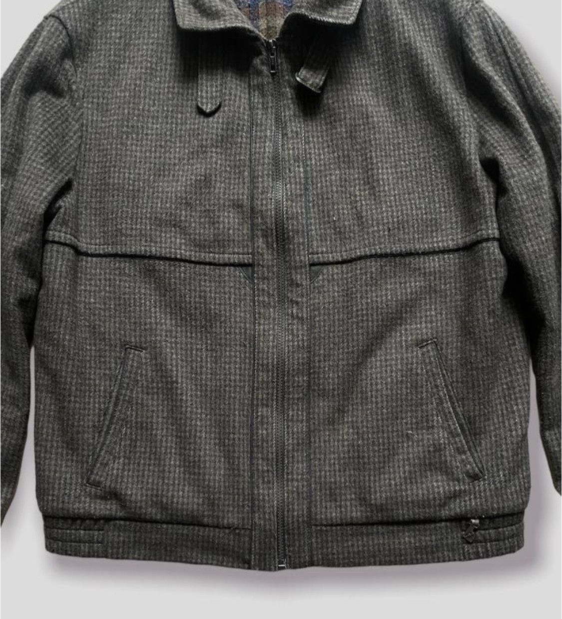 Vintage Very Rare Vintage 60s Wool Jacket Size US L / EU 52-54 / 3 - 3 Thumbnail