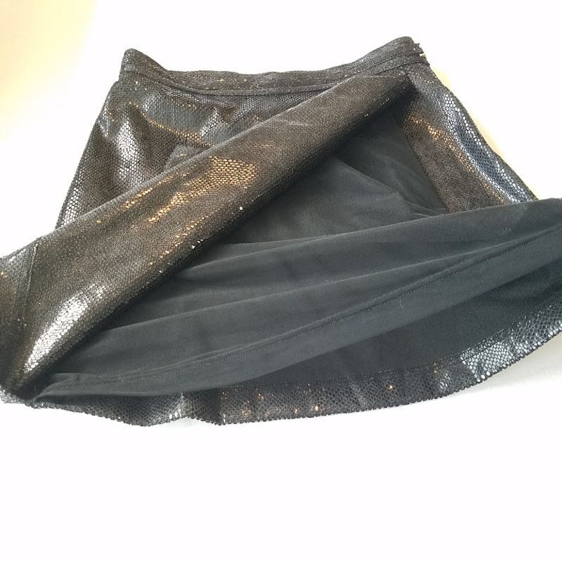 Gianfranco Ferre vintage Y2K mini skirt faux snake skin wrap skirt IT 44 Size 32" / US 10 / IT 46 - 10 Thumbnail