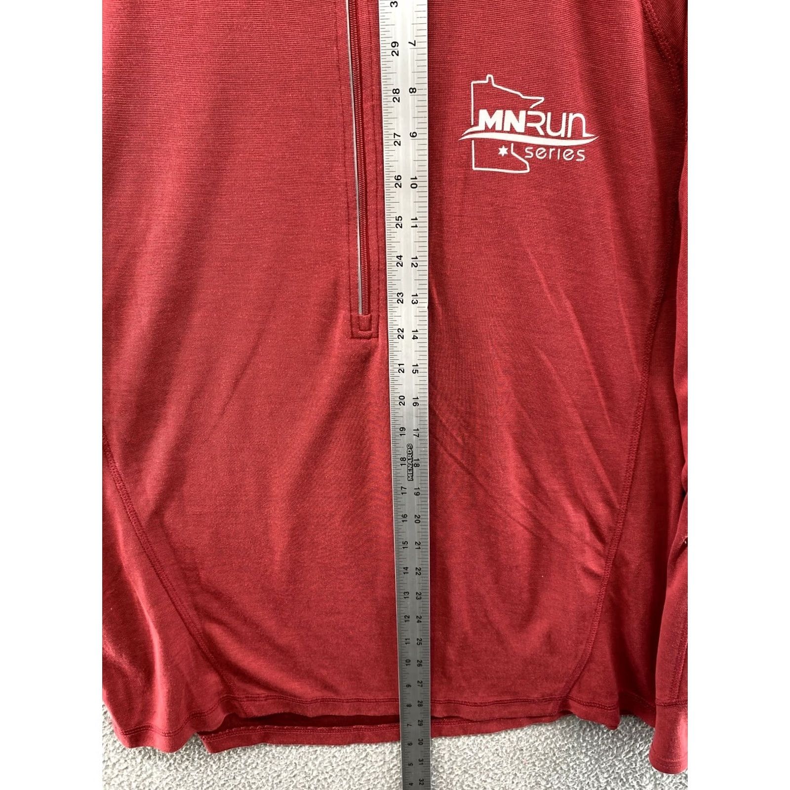Vintage Storm Creek Minnesota Run Series 1/4 Zip Lightweight Jacket Red XL Men’s Jacket Size US XL / EU 56 / 4 - 7 Thumbnail