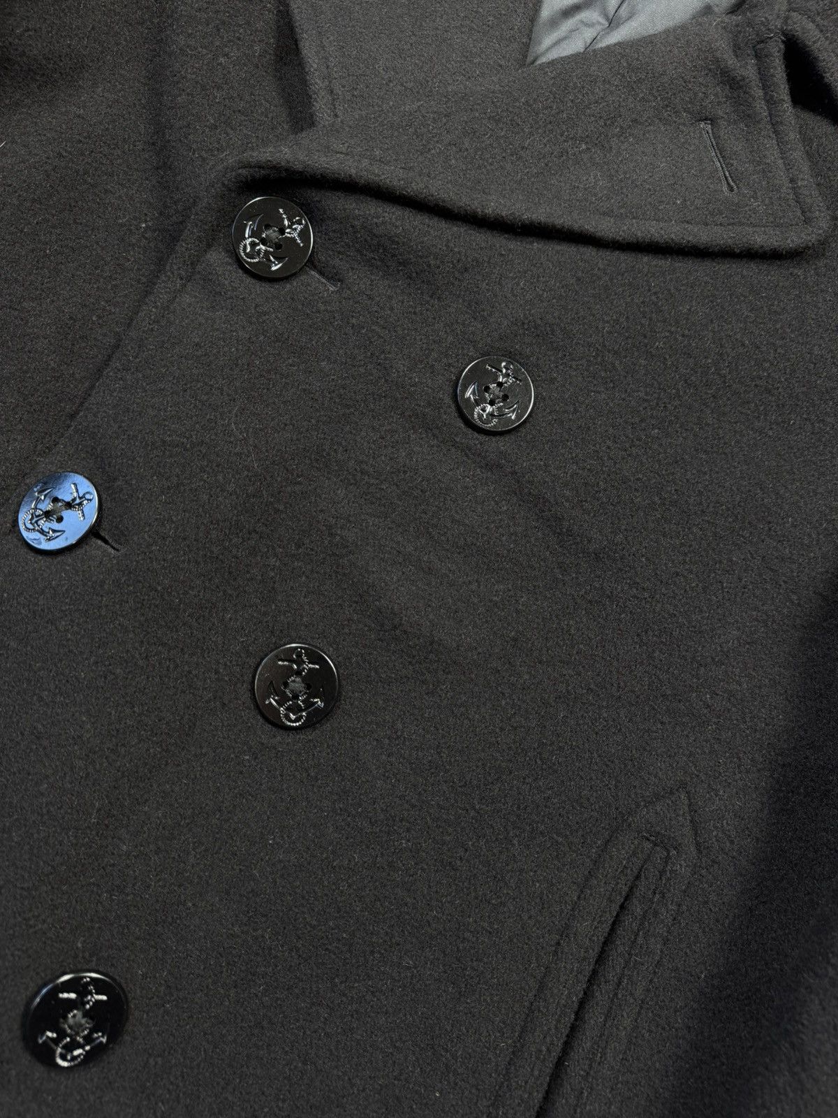 L.L. Bean L.L.Bean Wool Pea Coat — Premium Italian Fabric Size US L / EU 52-54 / 3 - 3 Thumbnail