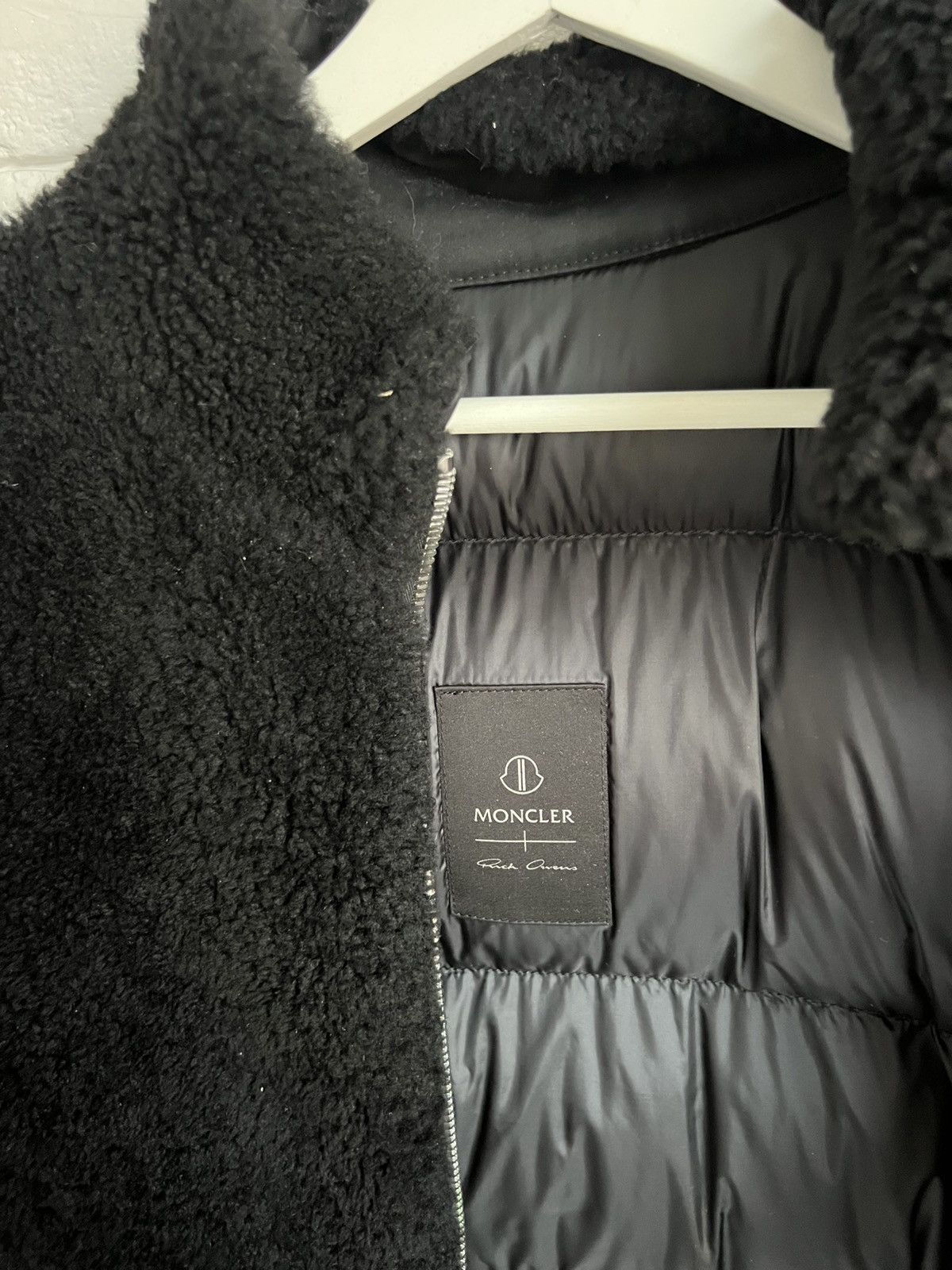 Moncler × Rick Owens Coyote shearling puffer Size US S / EU 44-46 / 1 - 9 Thumbnail