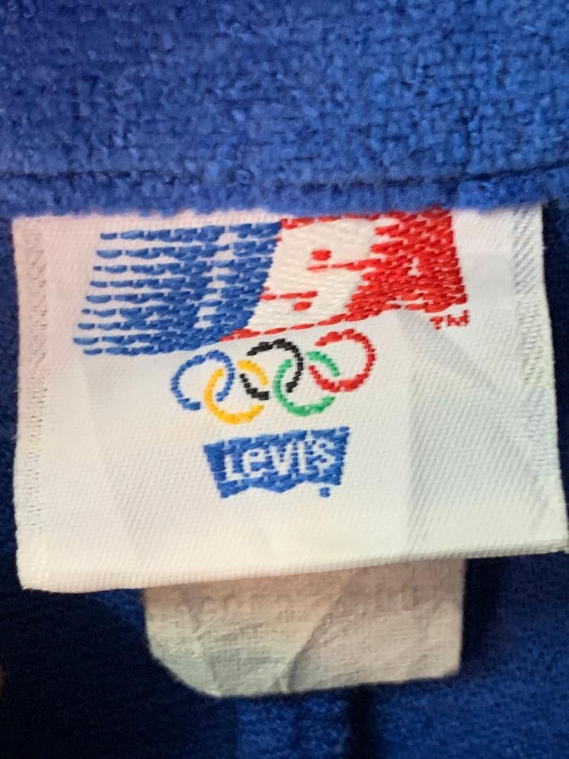 Levi's Vintage Clothing × USA Olympics × Vintage RARE Levis Olympic Size US XL / EU 56 / 4 - 5 Thumbnail