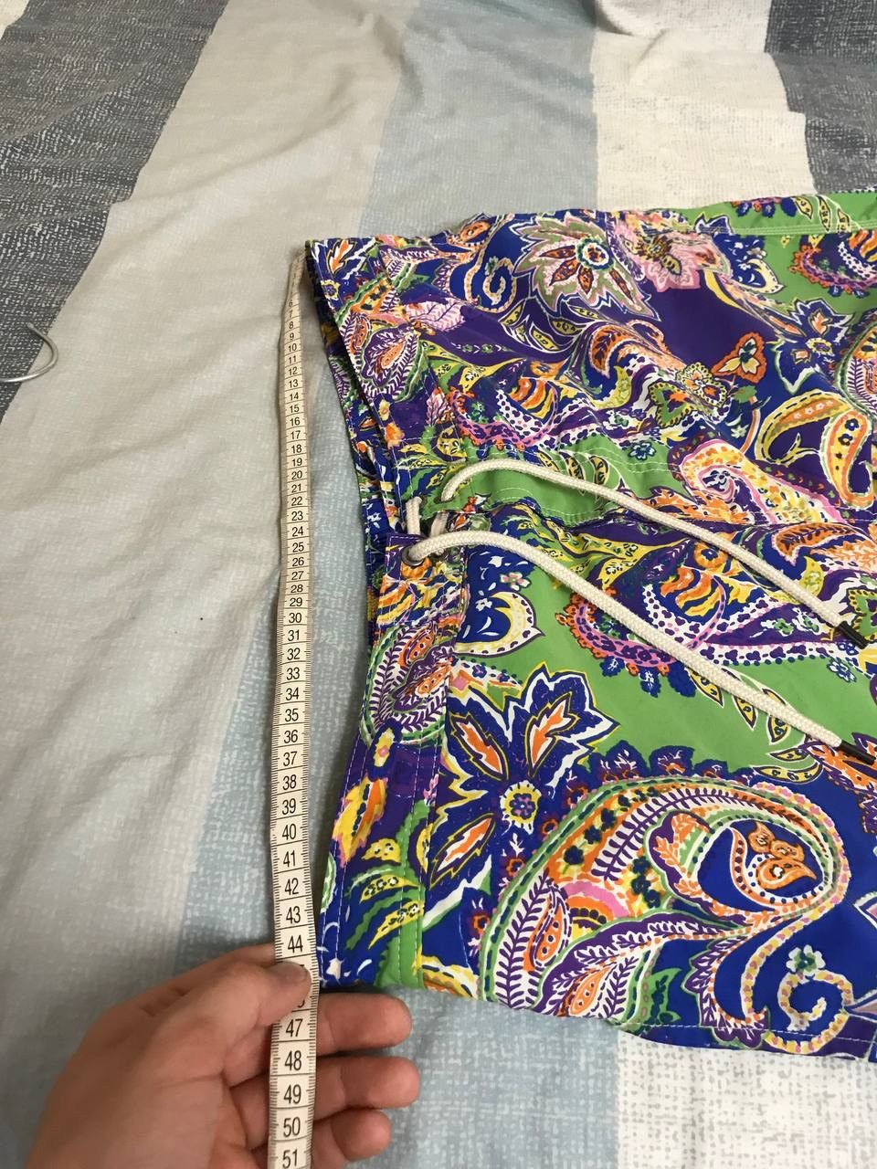 Polo Ralph Lauren 🔥 Polo Ralph Lauren 90s Vintage Swim Shorts Art Logo Y2K Size US 34 / EU 50 - 6 Thumbnail