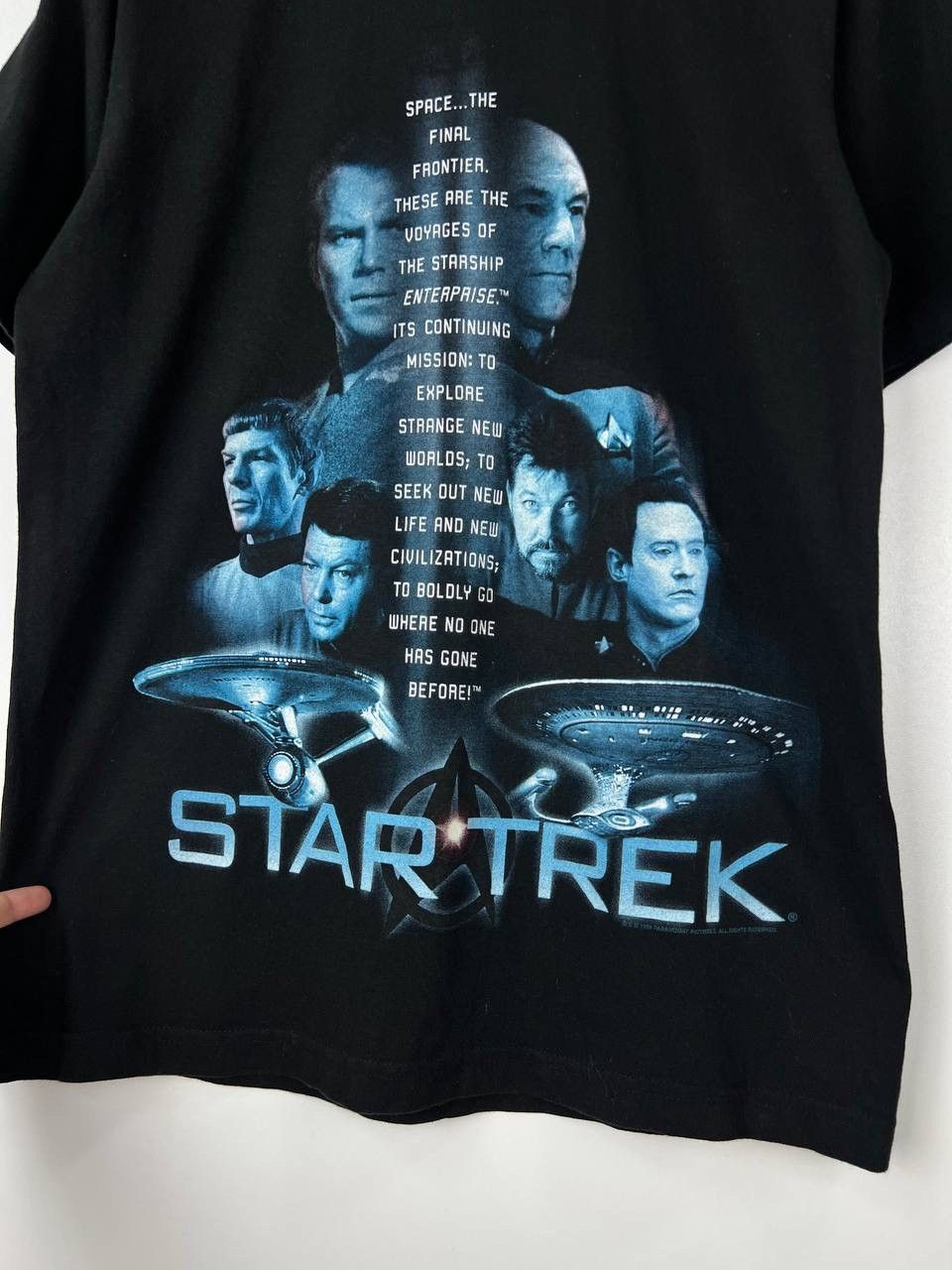 Vintage Star Trek 1998 movie vintage t-shirts size M Size US M / EU 48-50 / 2 - 5 Thumbnail