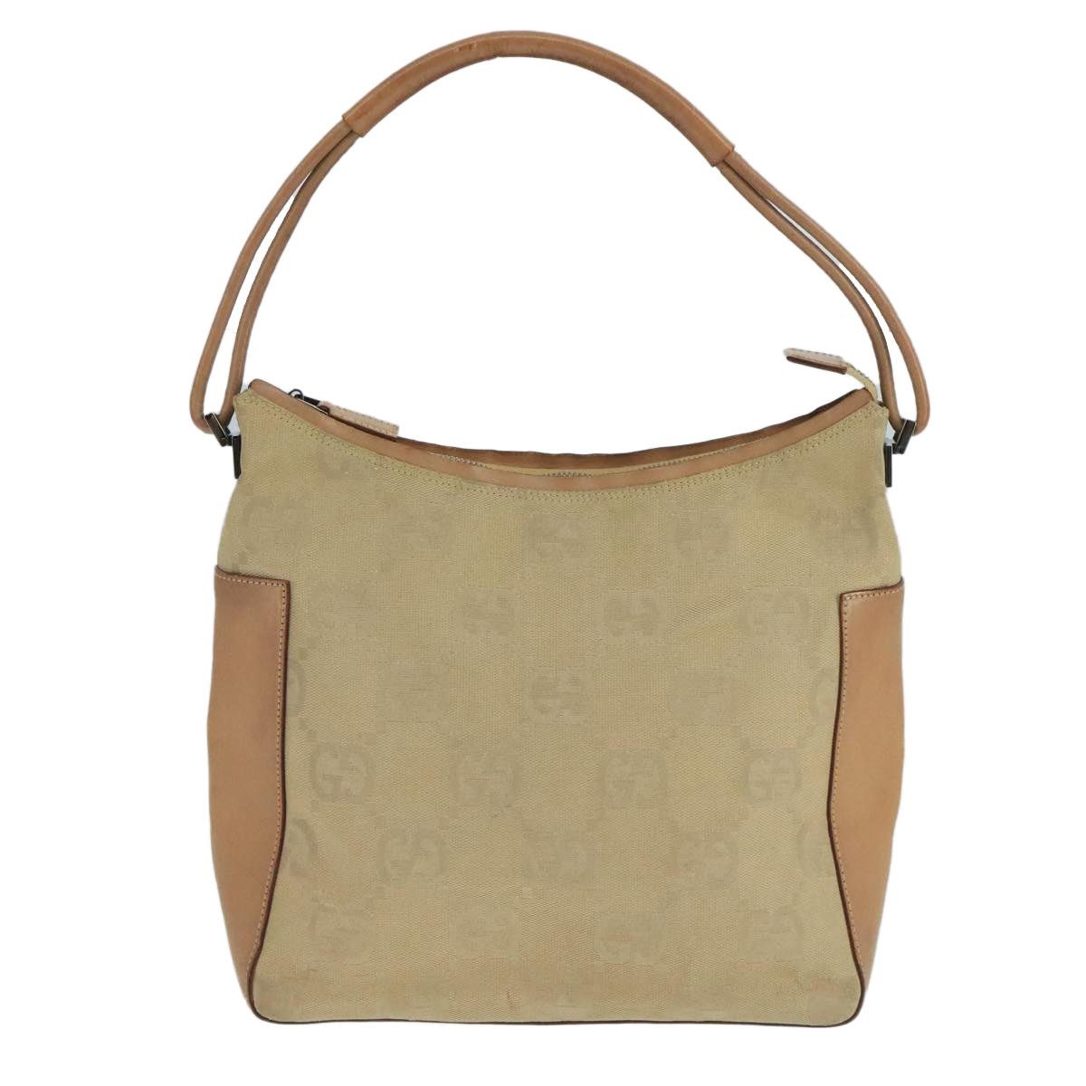 Gucci GUCCI GG Canvas Shoulder Bag Beige 001 001 Size ONE SIZE - 2 Thumbnail