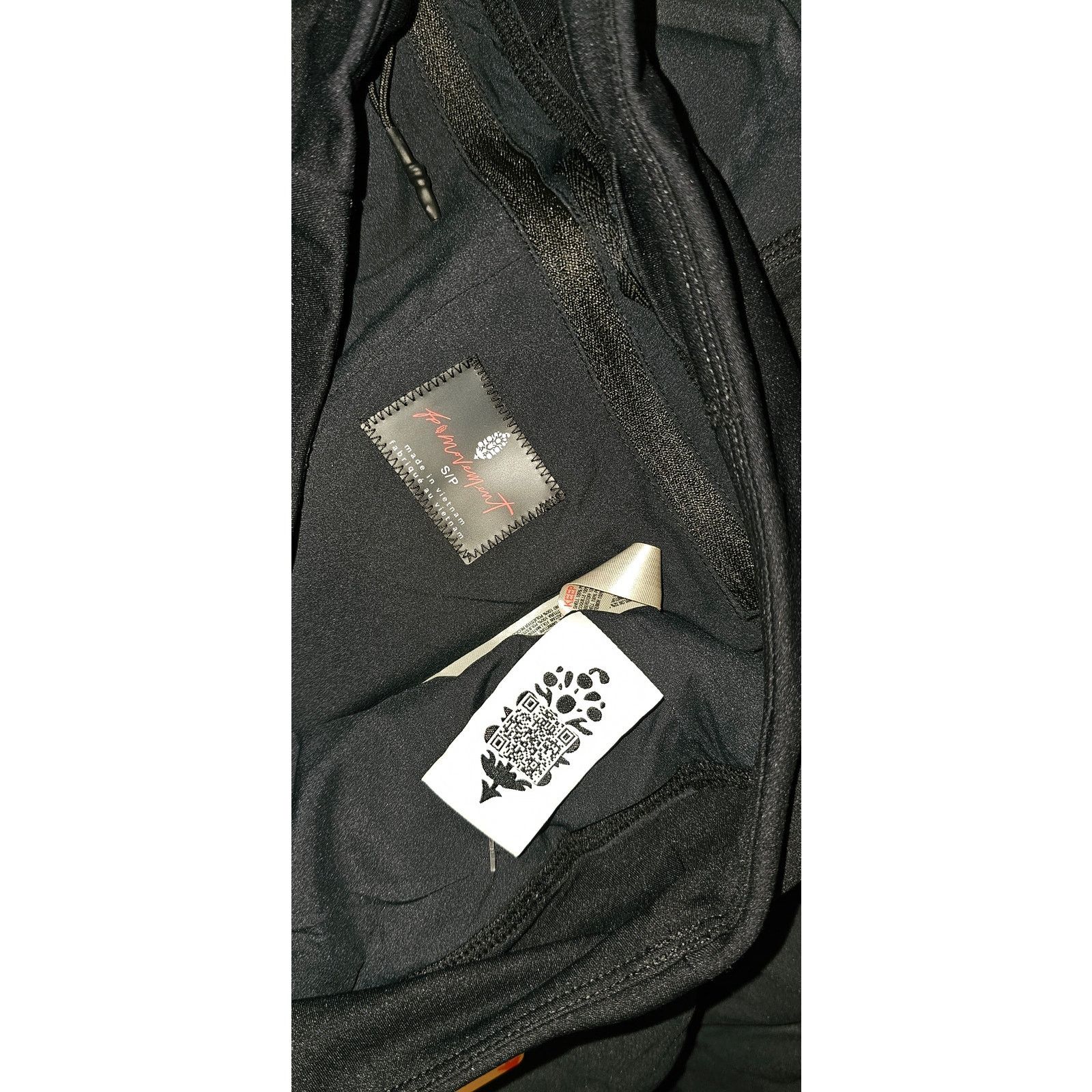 Free People NWT Gettin Lost Packable Quilted Ski Pants $268 SMALL Black Size 28" / US 6 / IT 42 - 9 Thumbnail