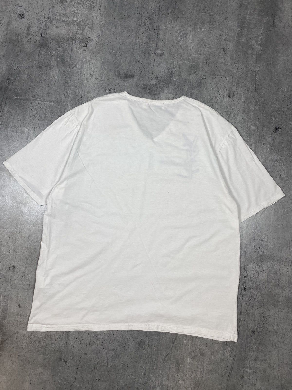 Yves Saint Laurent Vintage Yves Saint Laurent Big Logo Monogram tee ysl v-neck Size US XXL / EU 58 / 5 - 7 Thumbnail