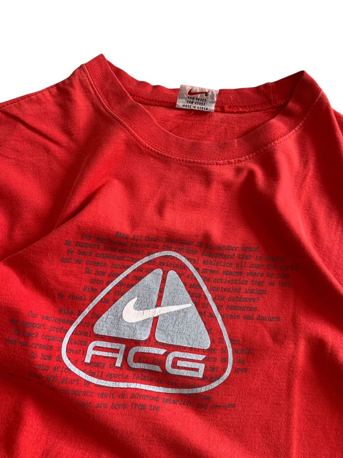 Nike ACG Vintage Nike ACG Logo Tshirt Size US M / EU 48-50 / 2 - 4 Thumbnail