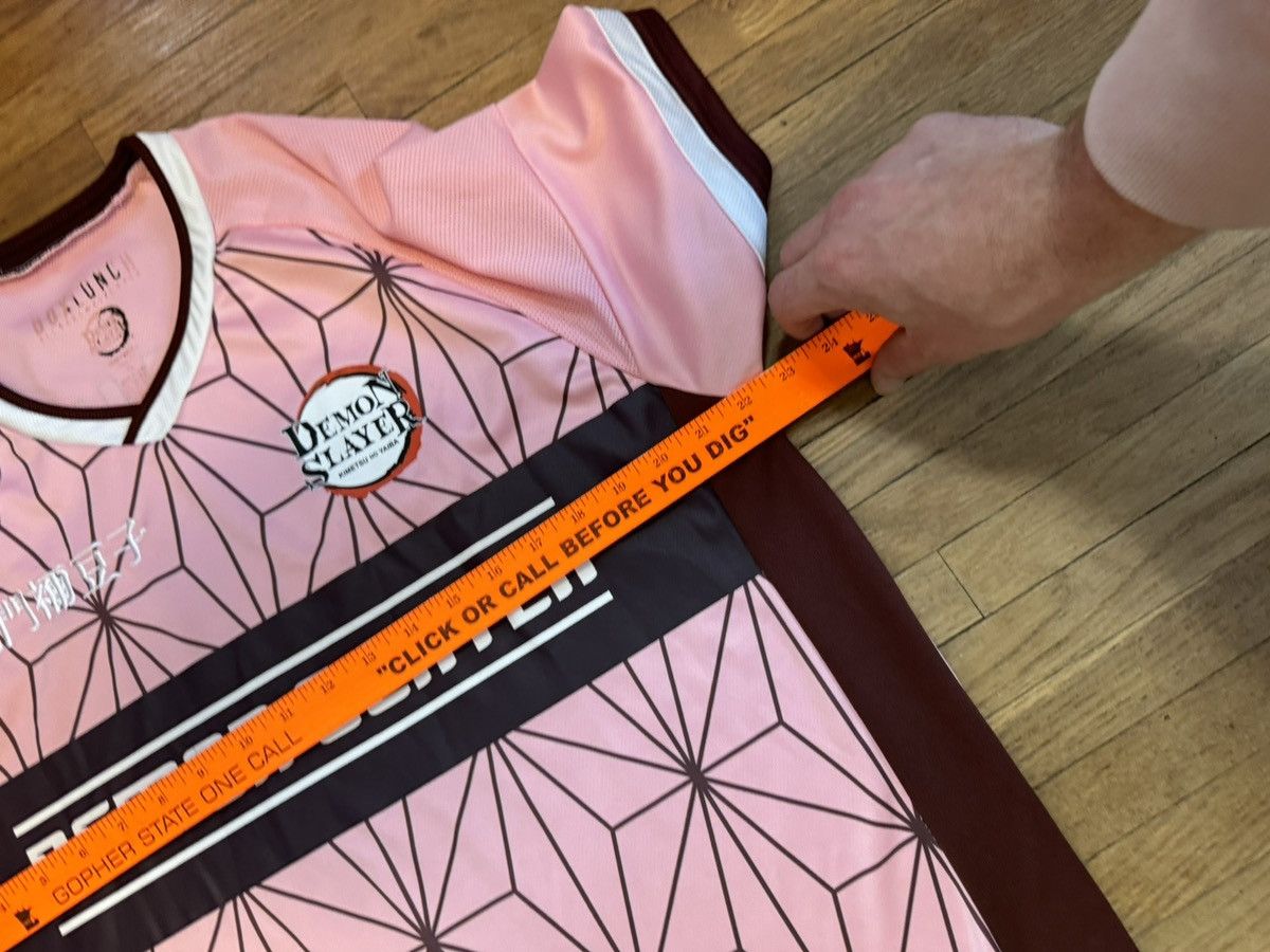 Japanese Brand Demon Slayer: Kimetsu no Yaiba Nezuko Soccer Jersey Size US XL / EU 56 / 4 - 8 Thumbnail