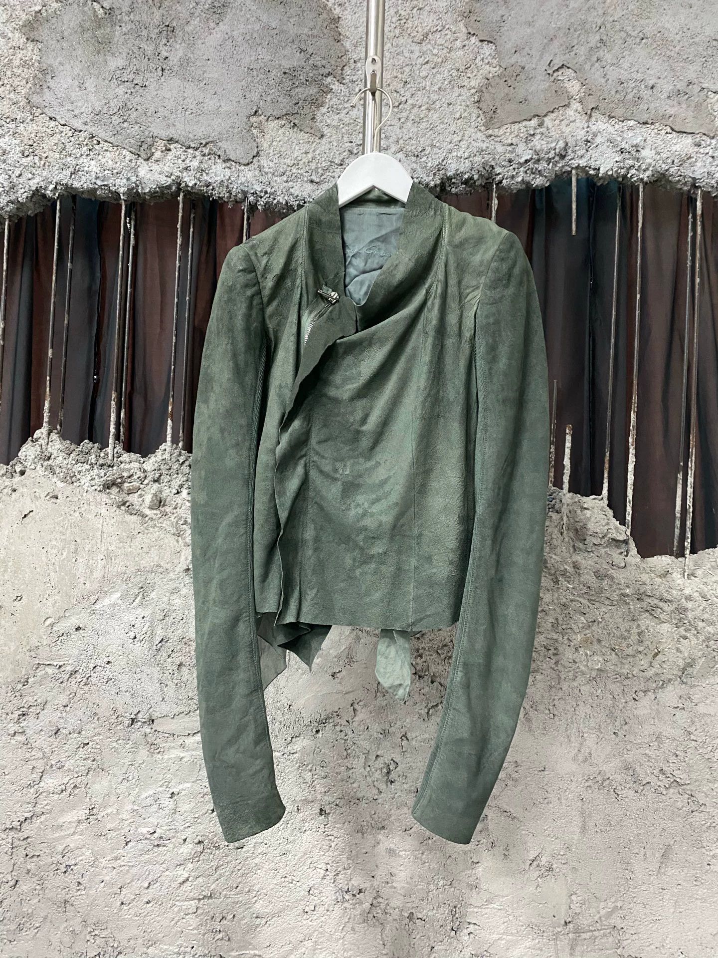 Rick Owens Rick Owens Ro suede zip-up jacket Size US M / EU 48-50 / 2 - 1 Thumbnail