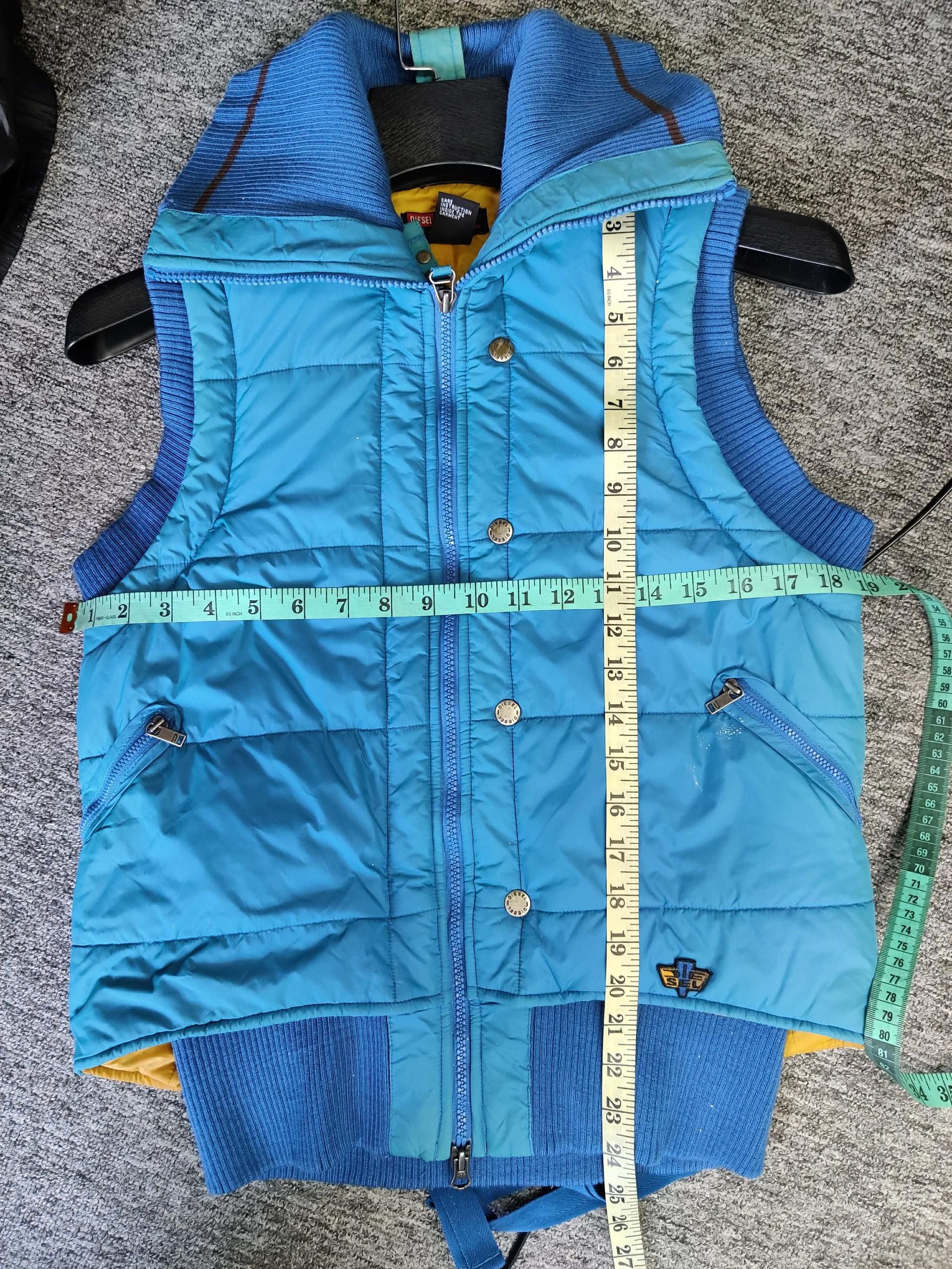 Diesel Vintage Diesel Puffer Gilet Vest Jacket Size US S / EU 44-46 / 1 - 12 Thumbnail