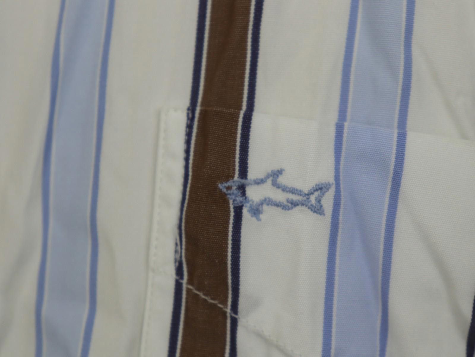 Paul & Shark Paul & Shark Yachting Multi Striped 100% Shirt Size 42 Size US M / EU 48-50 / 2 - 7 Thumbnail