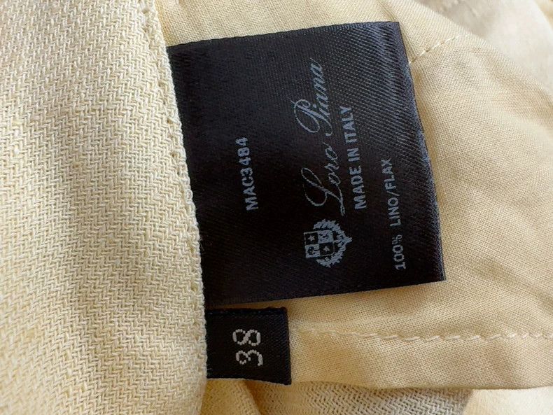 Loro Piana Loro piana 23 types of linen casual pants 2506-Nextarrow Size US 38 / EU 54 - 2 Thumbnail