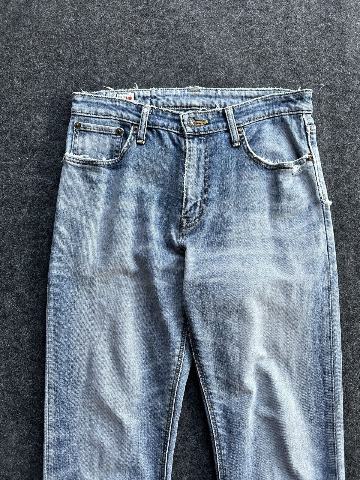 Edwin × Hysteric Glamour × Vintage Vintage Edwin 503 Washed Faded Blue Denim D475 Size US 30 / EU 46 - 2 Thumbnail