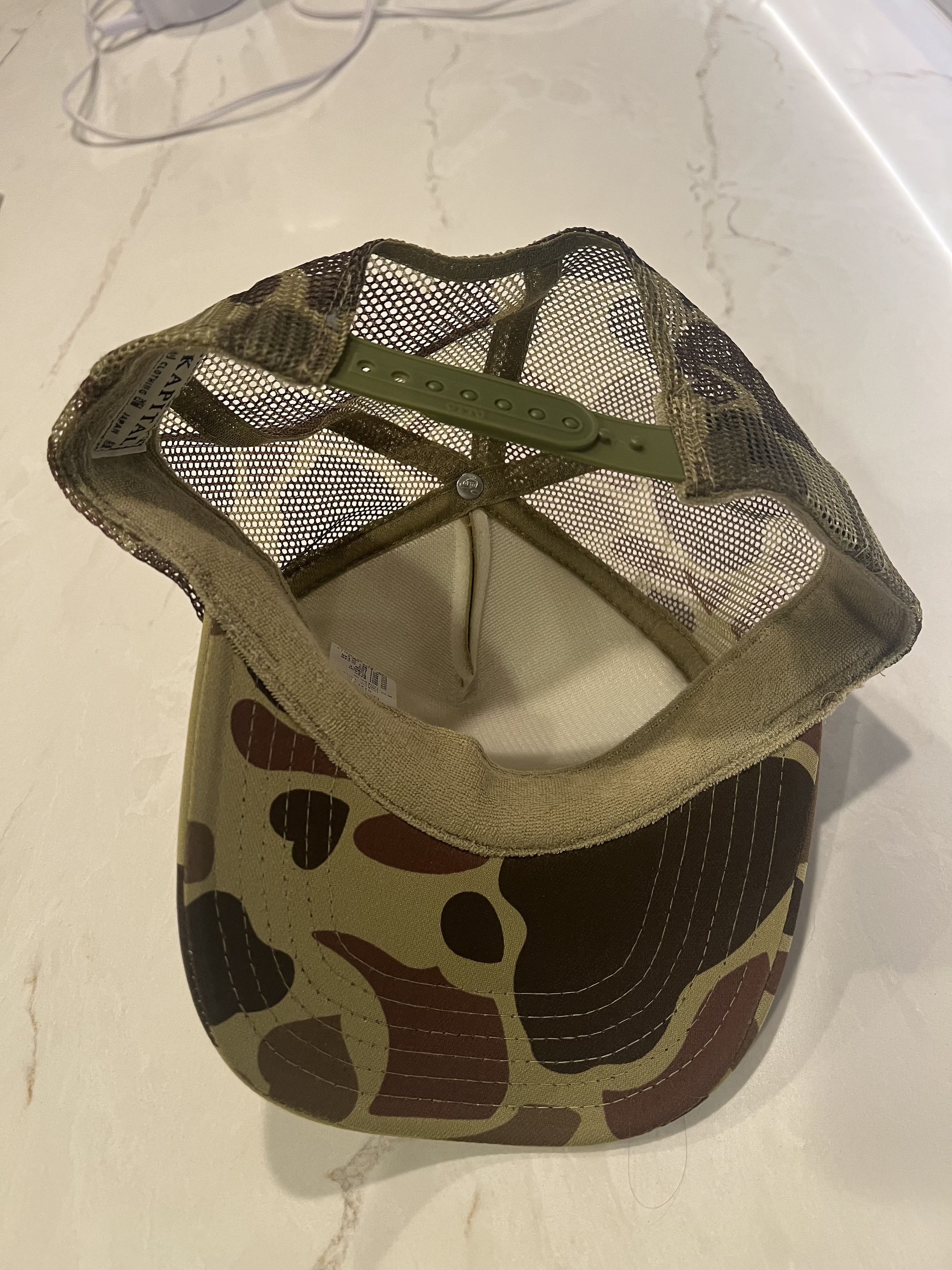 Kapital Kapital Denim Move Love Cats Rare Hat Size ONE SIZE - 2 Thumbnail