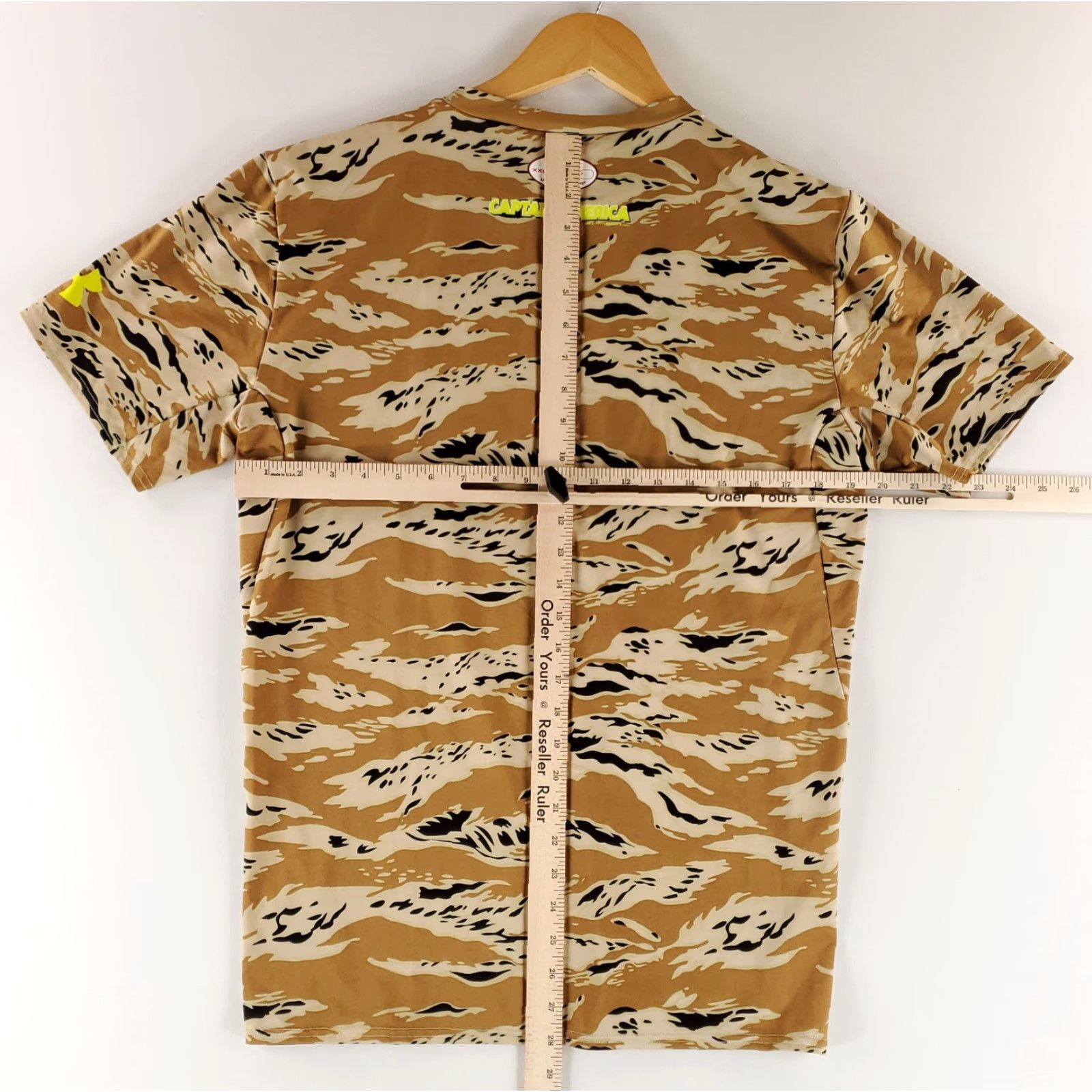 Under Armour Under Armour Heatgear Compression Shirt Captain America Camo Mens XXL T-Shirt Mens XXL Camouflage CapAmerica Size US XXL / EU 58 / 5 - 8 Thumbnail