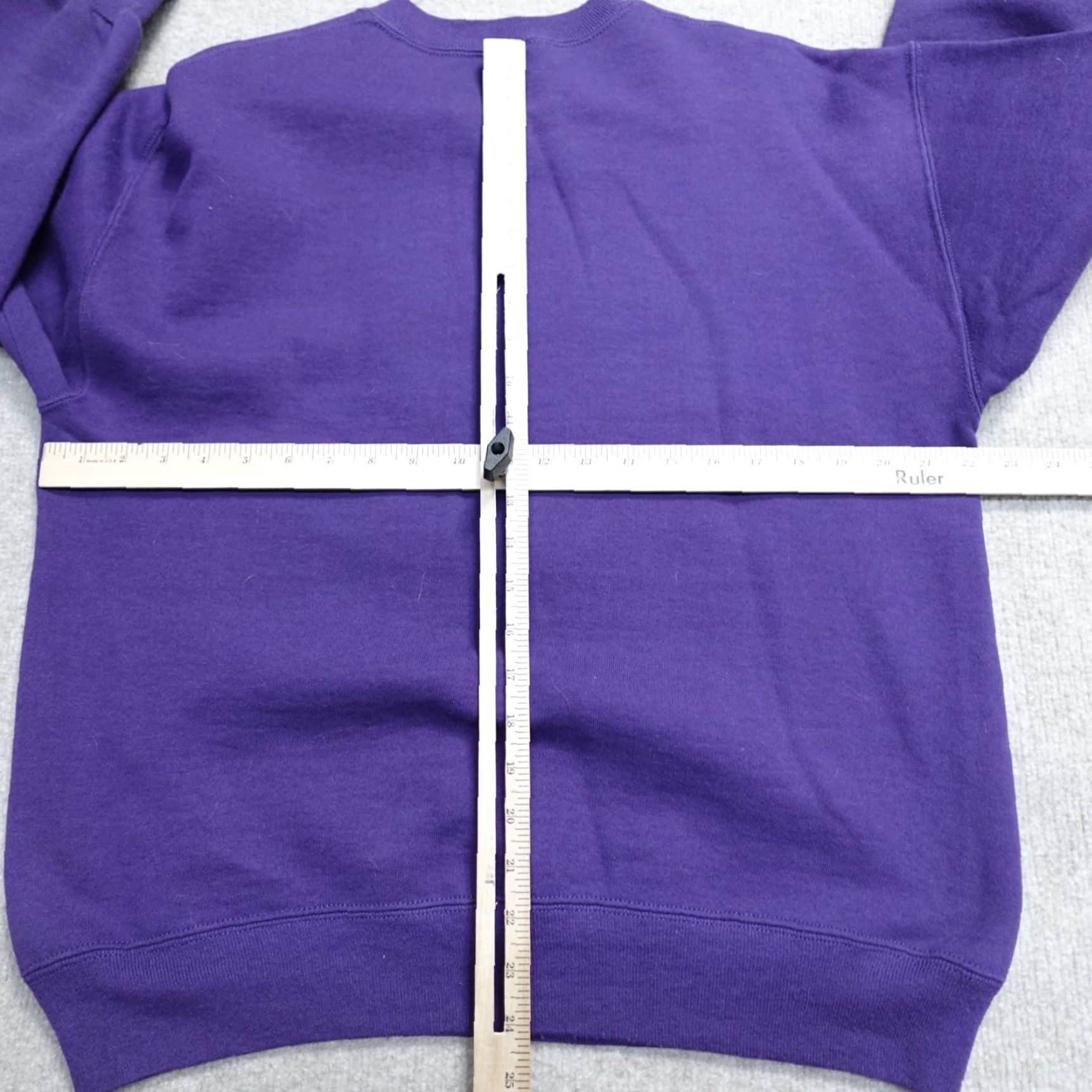 Vintage VINTAGE American Vintage Michigan Mackinaw Sweater Shirt Mens Medium Purple United States Embroidered USA Crew Neck Cotton Blend Long Sleeve Pullover Size US M / EU 48-50 / 2 - 4 Thumbnail