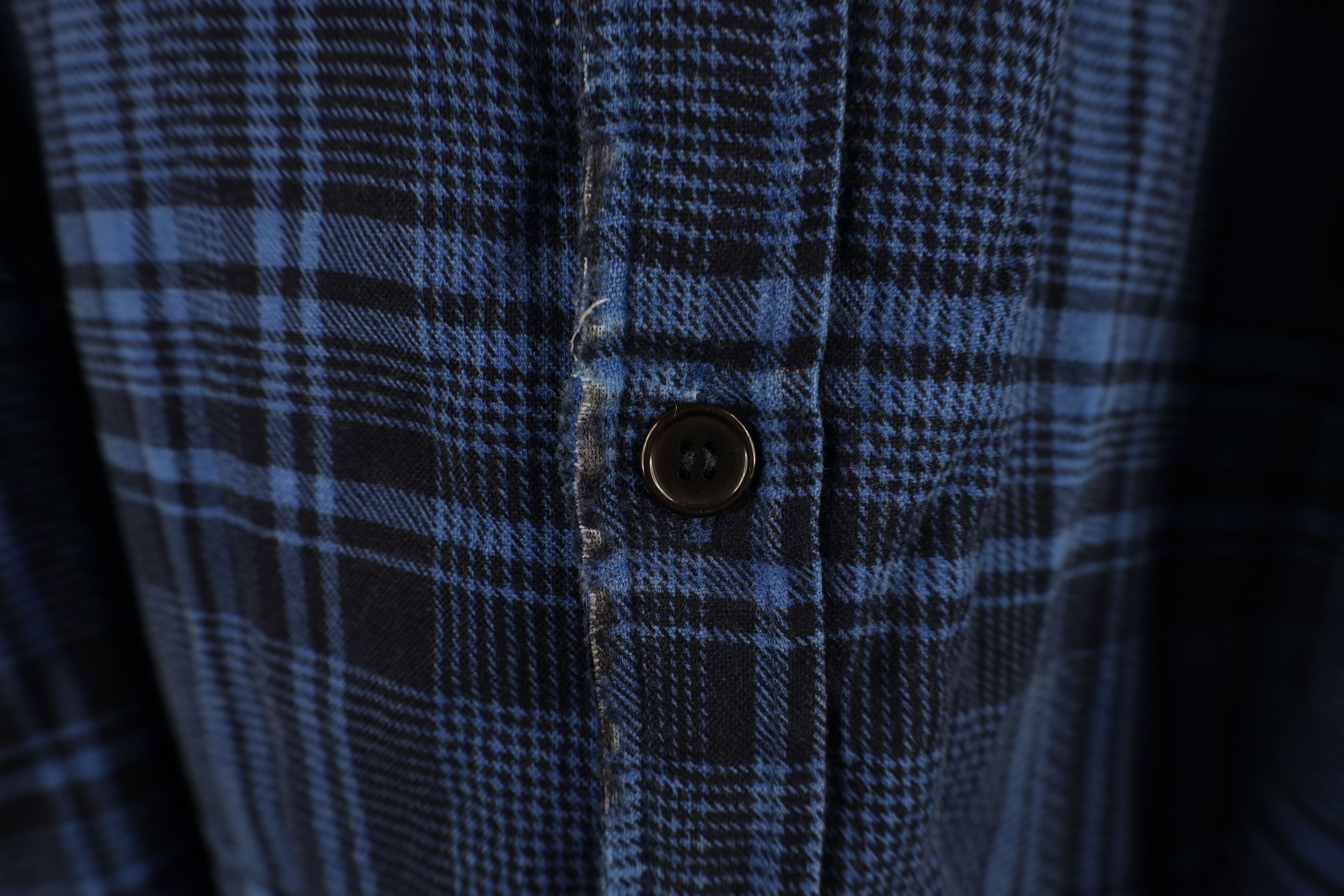 Vintage Vintage 70s Streetwear Quilted Flannel Shirt Jacket Size US L / EU 52-54 / 3 - 8 Thumbnail