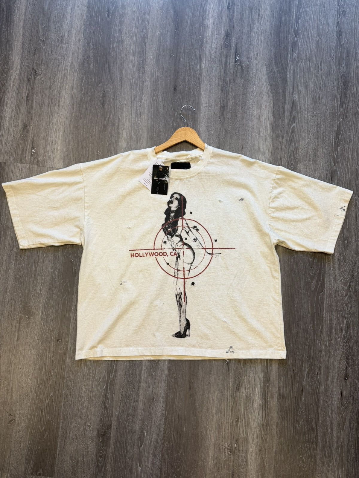 Amis Et Fleurs “Dead Shot” S/S T-shirt